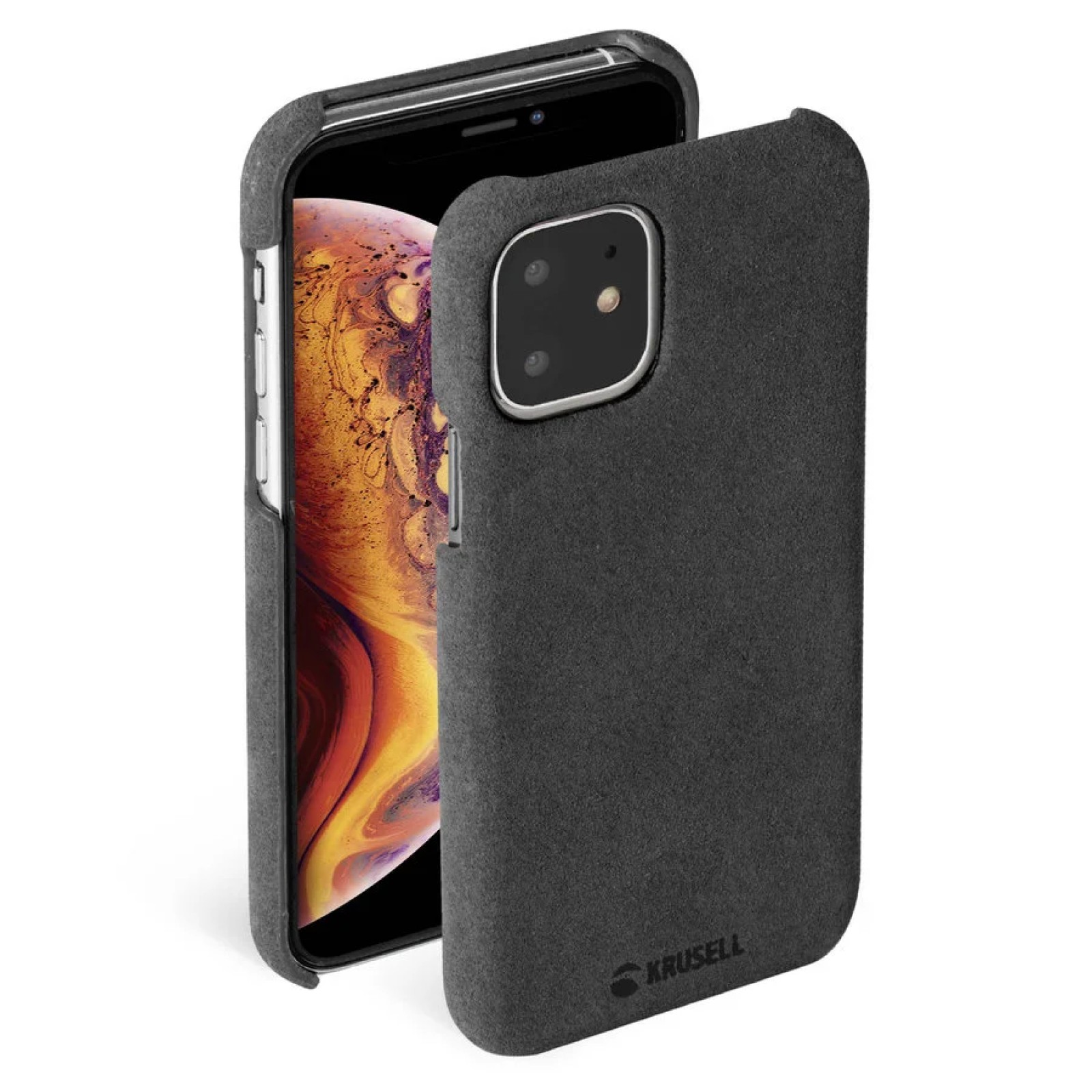 Гръб Krusell  за Apple iPhone 11 Сив