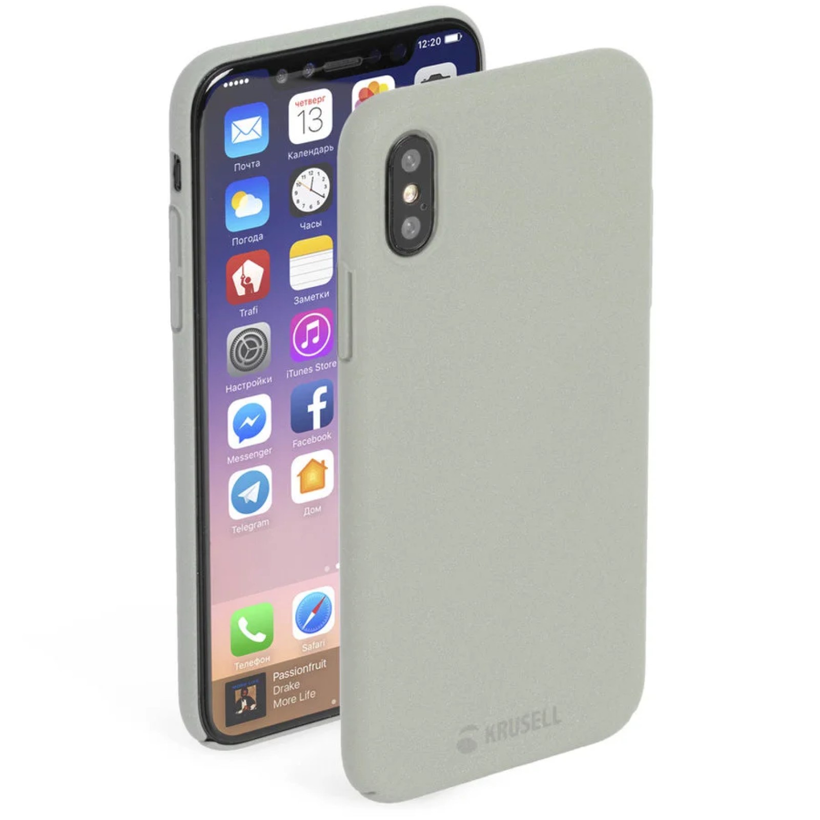 Гръб Krusell SandCover за Apple iPhone X/XS Многоцветен