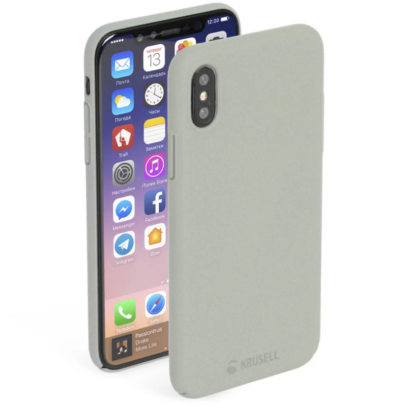 Гръб Krusell SandCover за Apple iPhone X/XS Многоц...