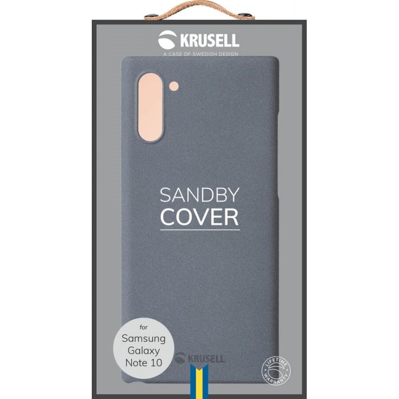 Гръб Krusell SandCover за Samsung Galaxy Note 10 Сив