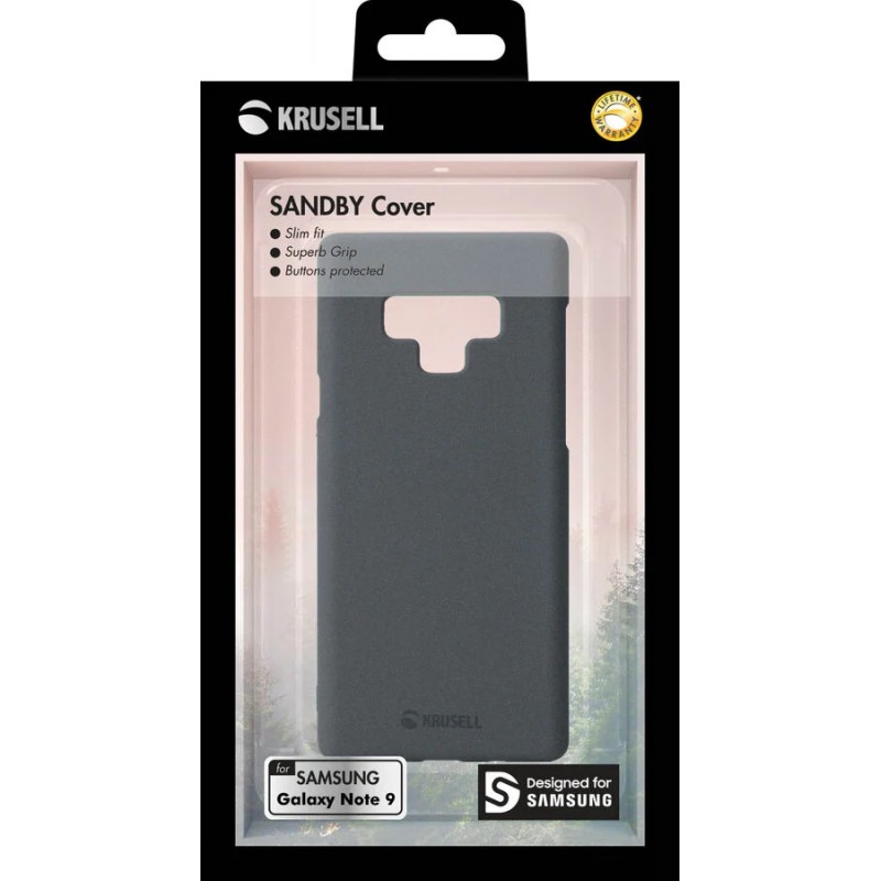 Гръб Krusell SandCover за Samsung Galaxy Note 9 Сив