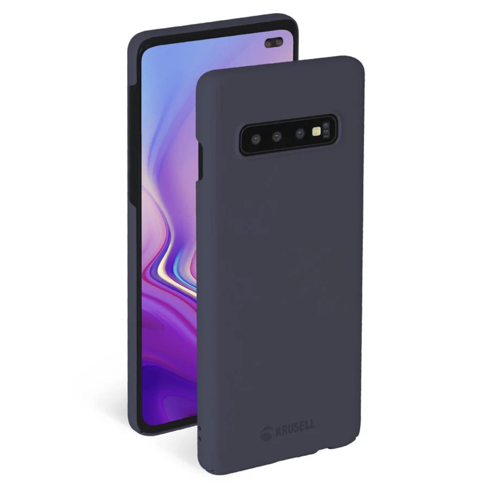 Гръб Krusell SandCover за Samsung Galaxy S10 Plus Сив