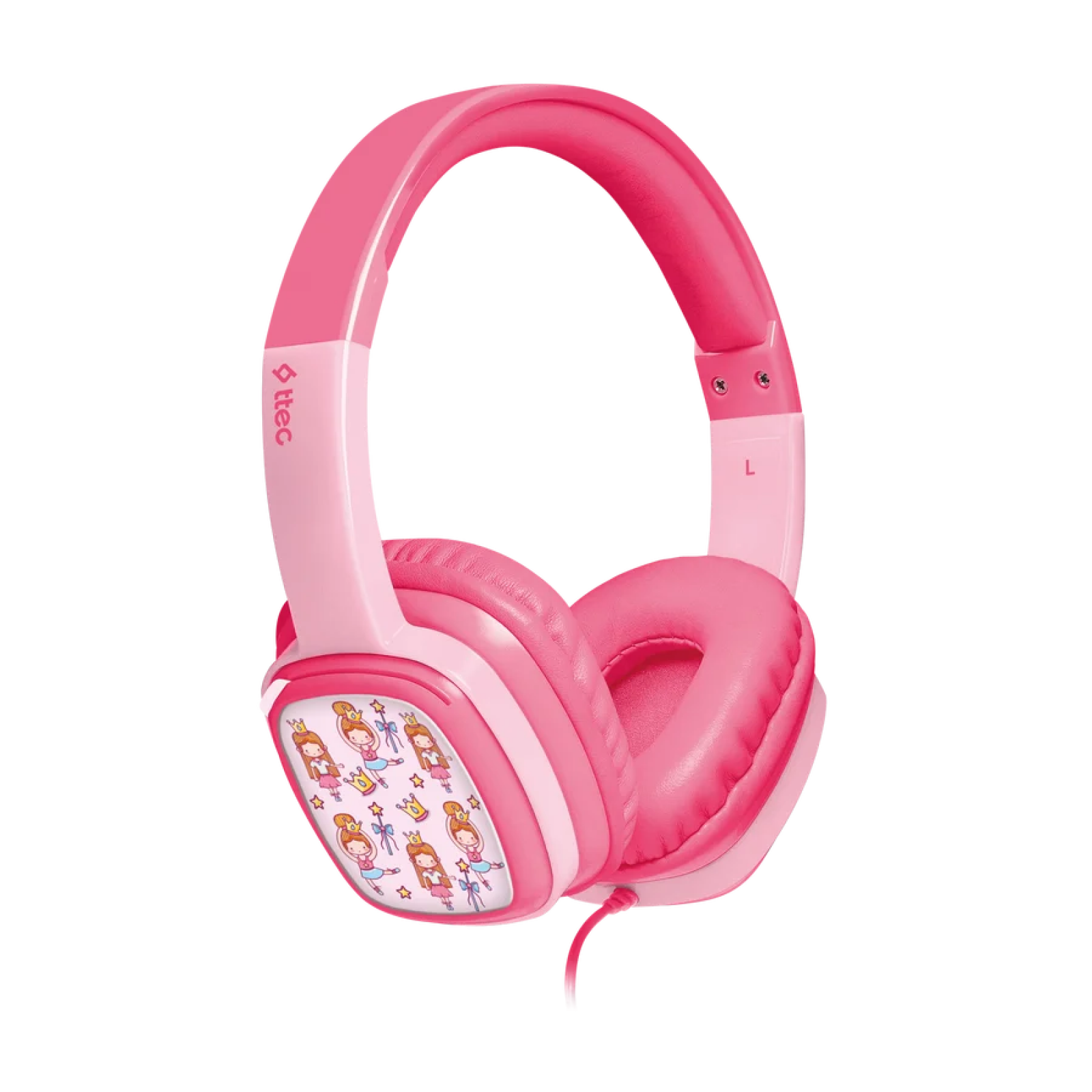 Слушалки ttec SoundBuddy  Kids On-Ear Wired Headphones - Розови
