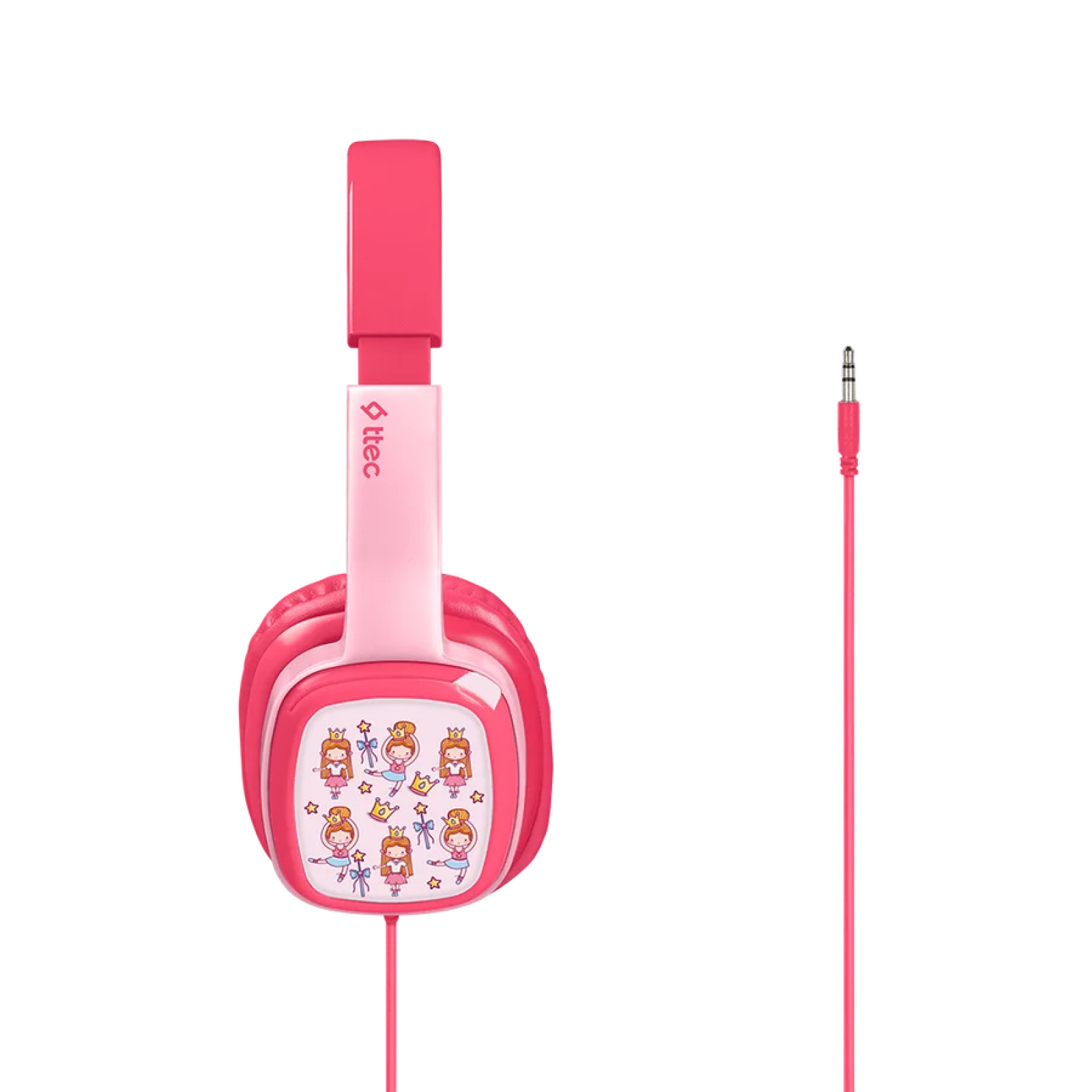 Слушалки ttec SoundBuddy  Kids On-Ear Wired Headphones - Розови