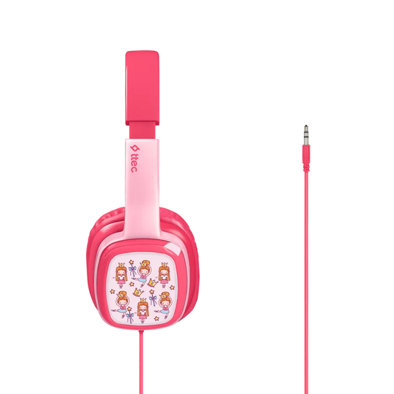 Слушалки ttec SoundBuddy  Kids On-Ear Wired Headphones - Розови
