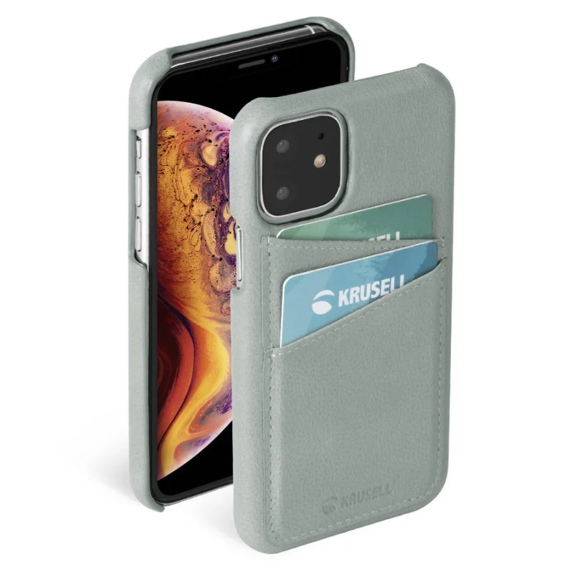 Гръб Krusell Sunne за Apple iPhone 11 Сив