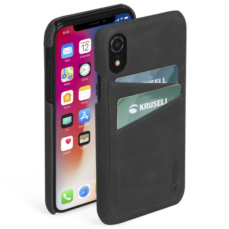 Гръб Krusell Sunne за Apple iPhone XR Черен...