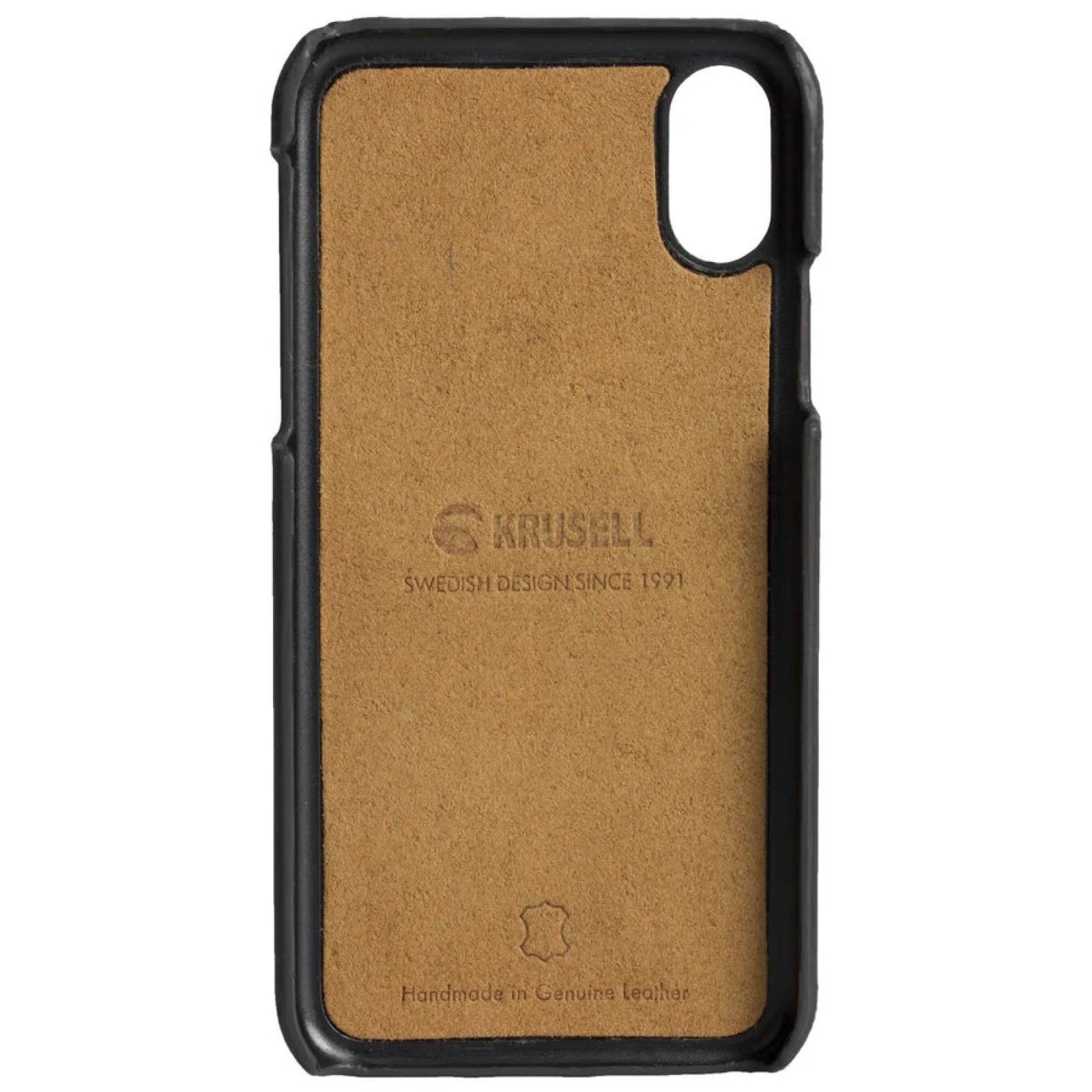 Гръб Krusell Sunne за Apple iPhone X/XS Черен