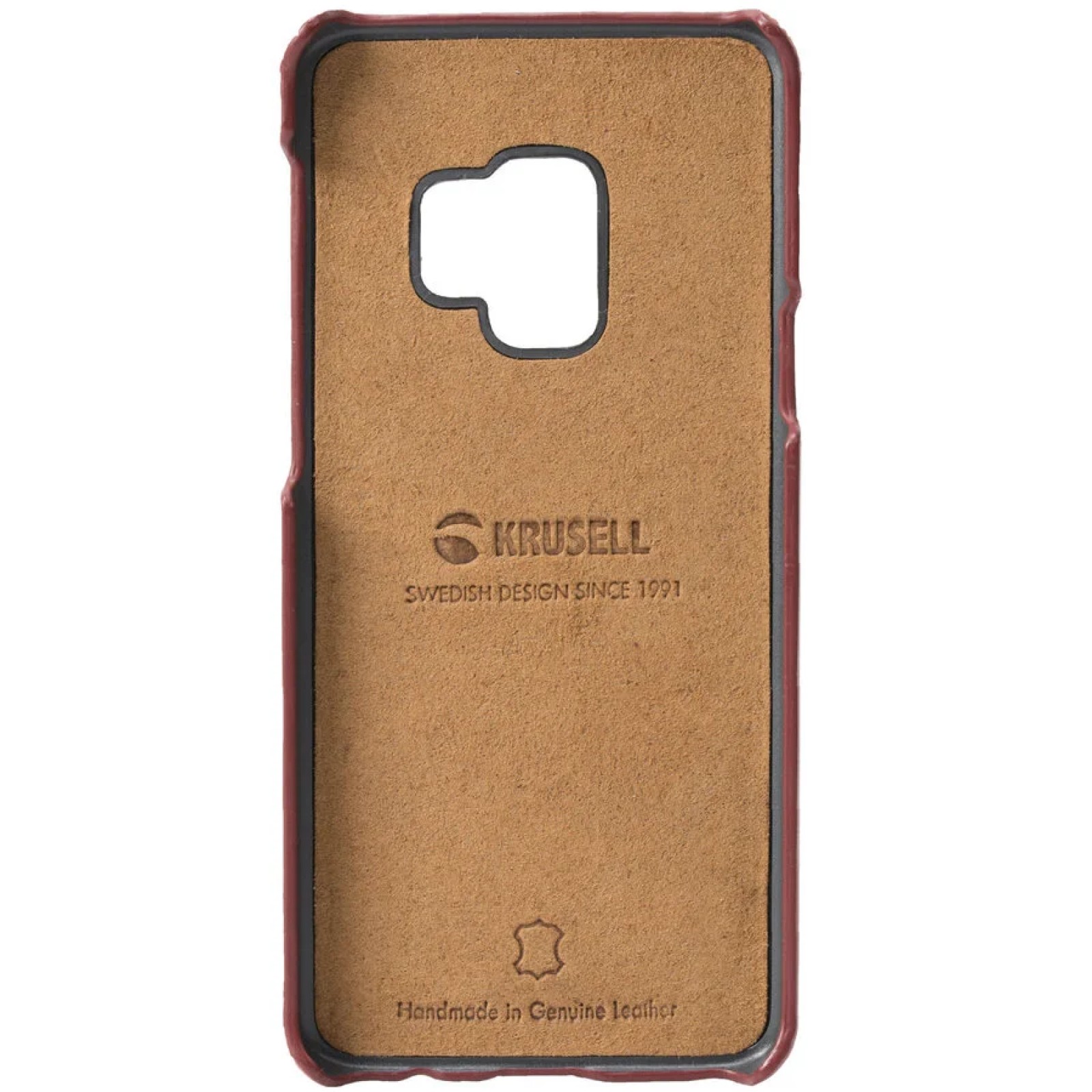 Гръб Krusell Sunne за Samsung Galaxy S9 Червен
