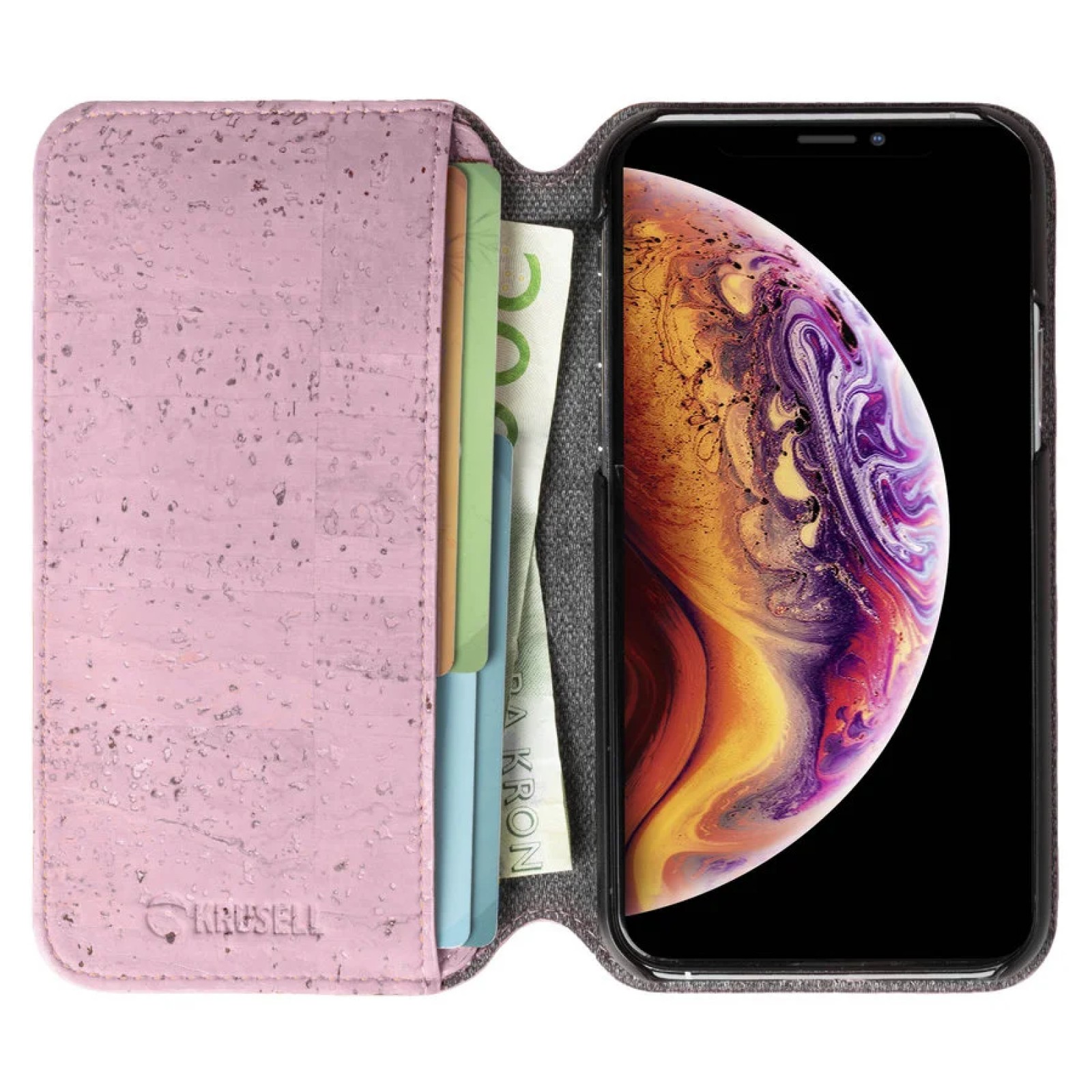 Гръб Krusell  за Apple iPhone 11 Розов
