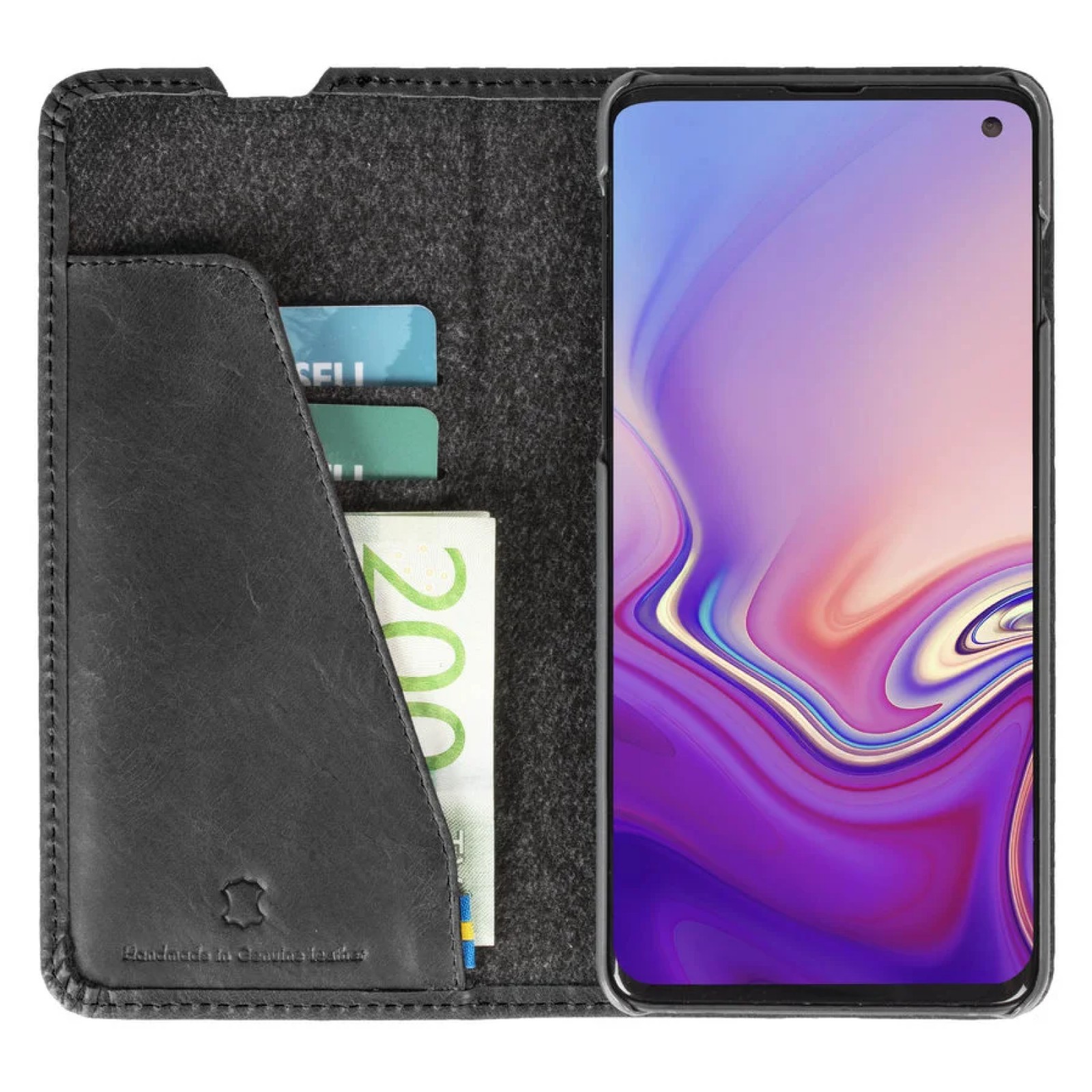 Гръб Krusell Sunne за Samsung Galaxy S10 Черен