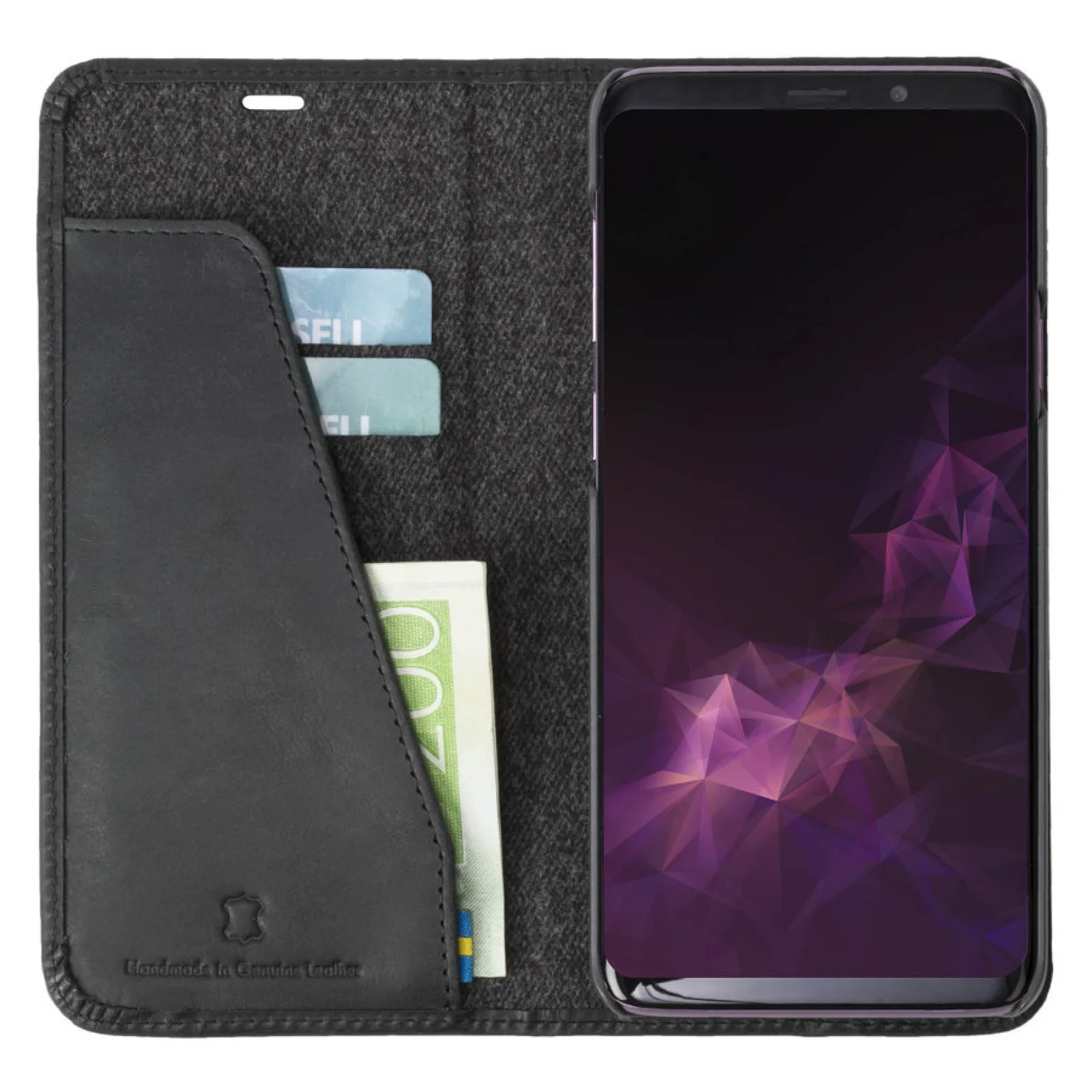 Гръб Krusell Sunne за Samsung Galaxy S9 Plus Черен
