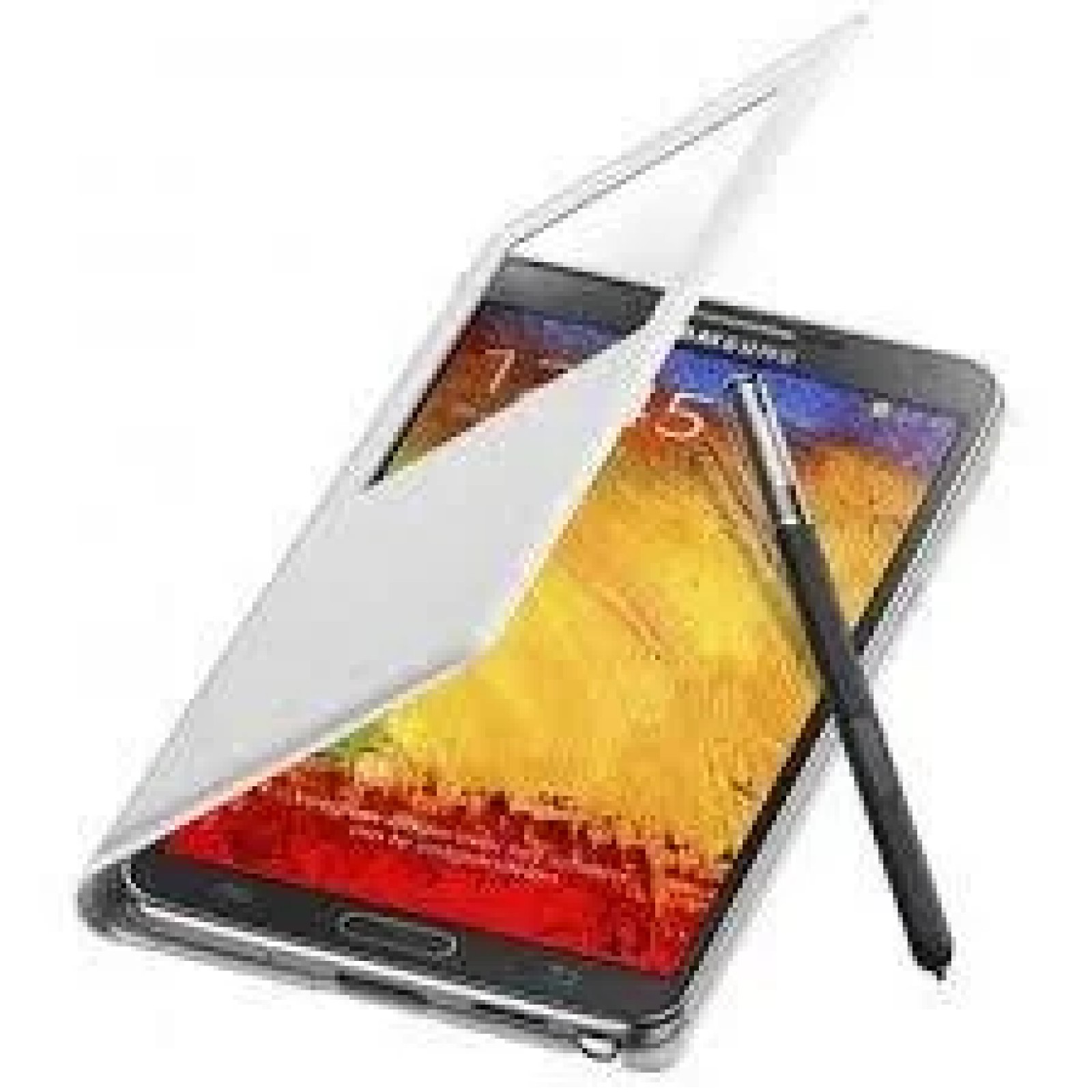 Оригинален калъф  S View за Samsung  Note 3 - Бял