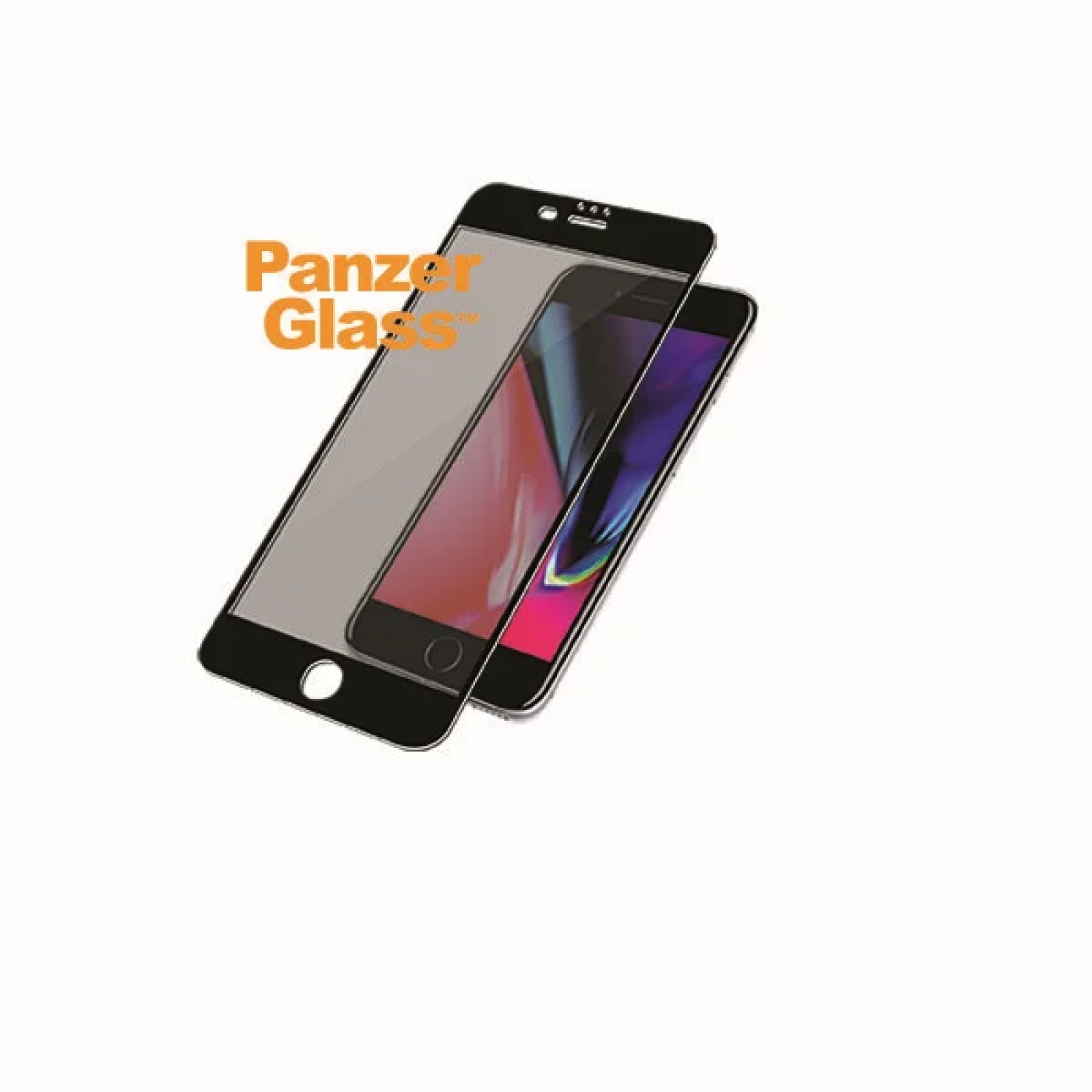 Стъклен протектор PanzerGlass за Apple iPhone 7 Plus/8 Plus Case Friendly Privacy Черен