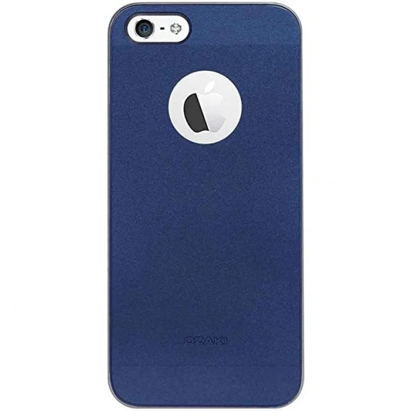 Гръб OZAKI  за Apple iPhone 5/5S/SE Син