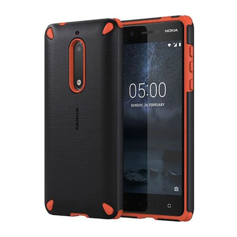 Гръб Nokia Rugged Impact Case за Nokia 6 (2018) Че...