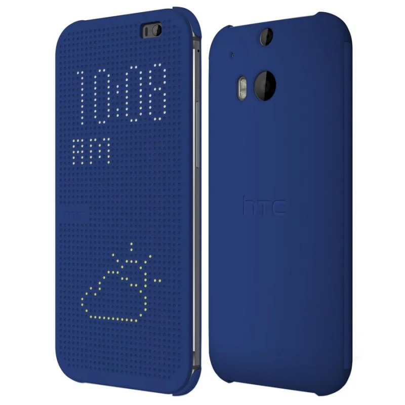 Калъф HTC M8 DOT HC M100 - Син