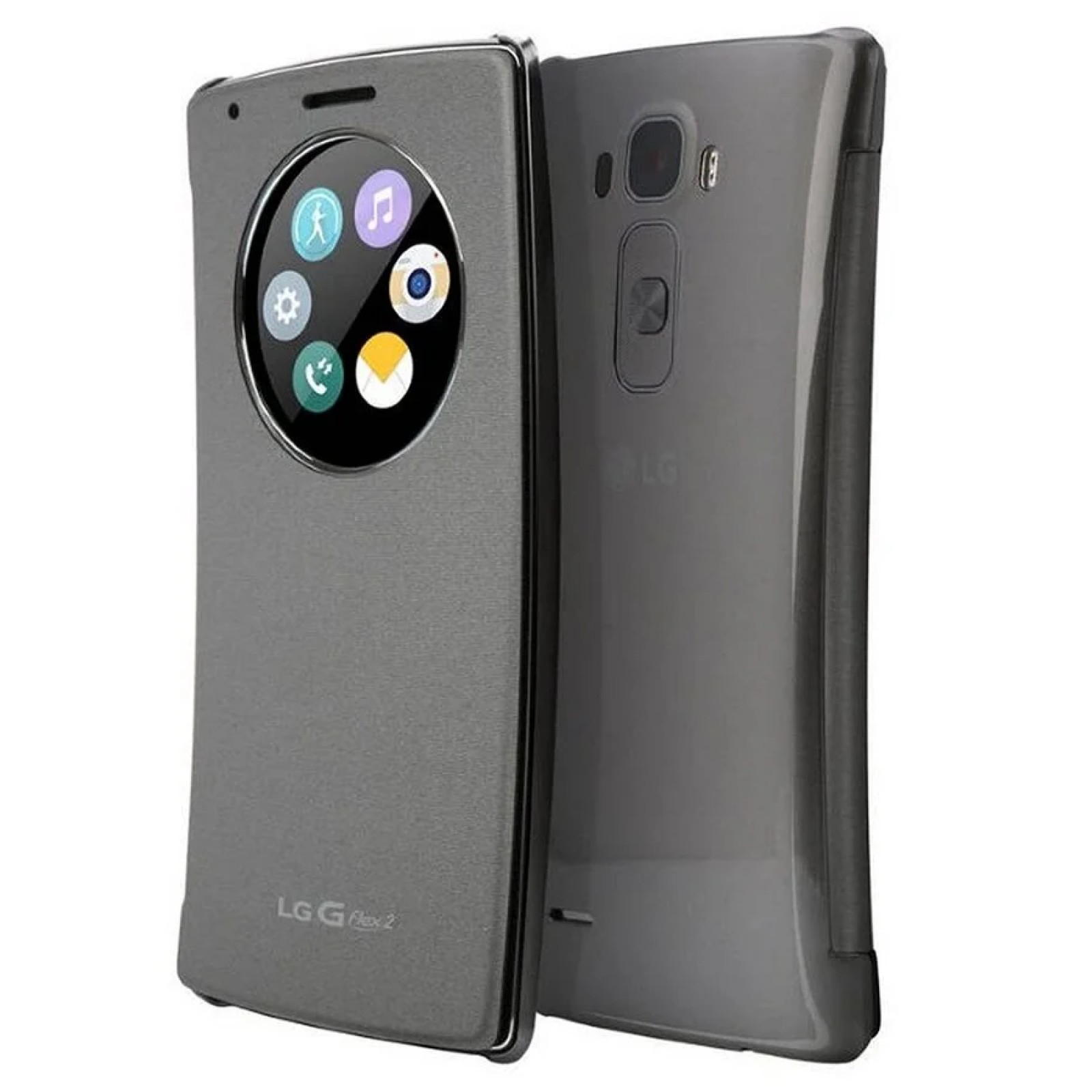 Гръб LG Flex за LG G Flex 2 Сребърен