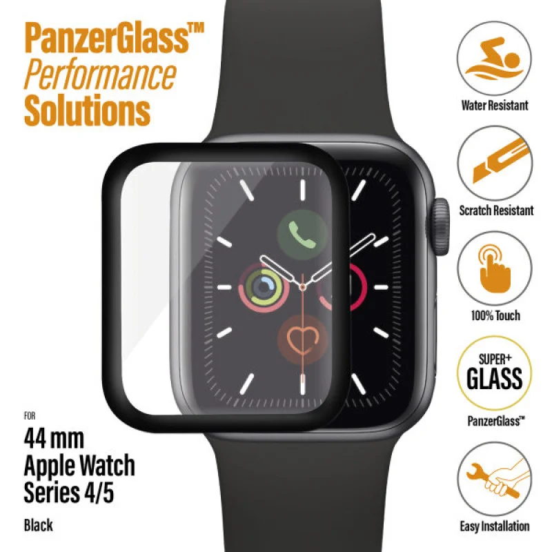 Стъклен протектор PanzerGlass за Apple Watch 4/5  Безцветен