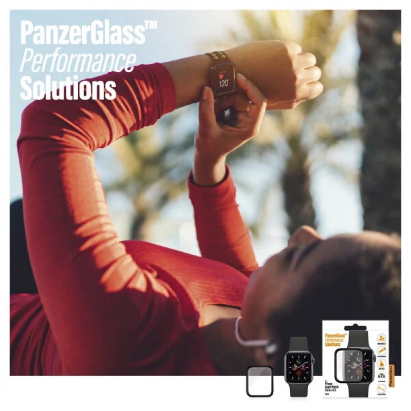 Стъклен протектор PanzerGlass за Apple Watch 4/5  Безцветен