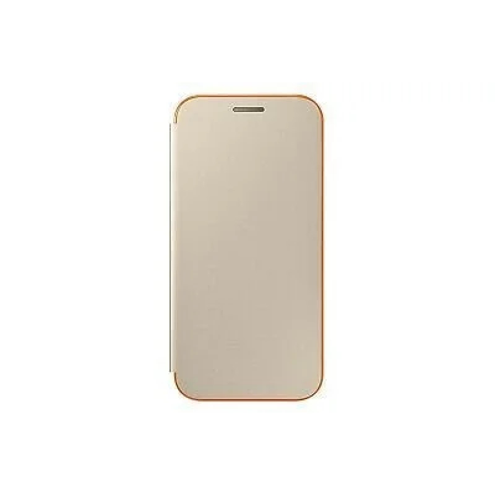 Оригинален калъф Flip за Samsung A3 2017 - Златист