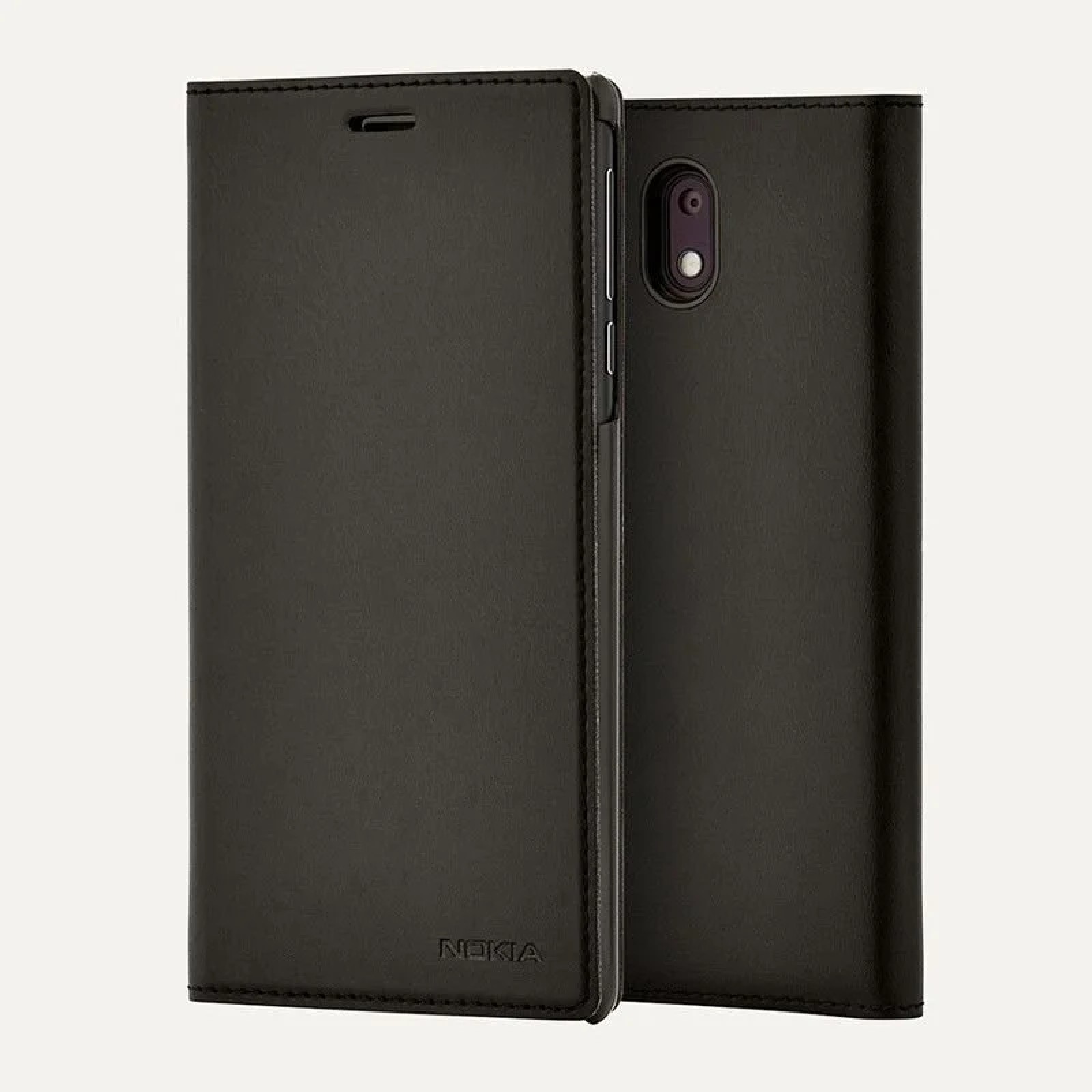 Оригинален калъф Flip за Nokia 5 - Черен