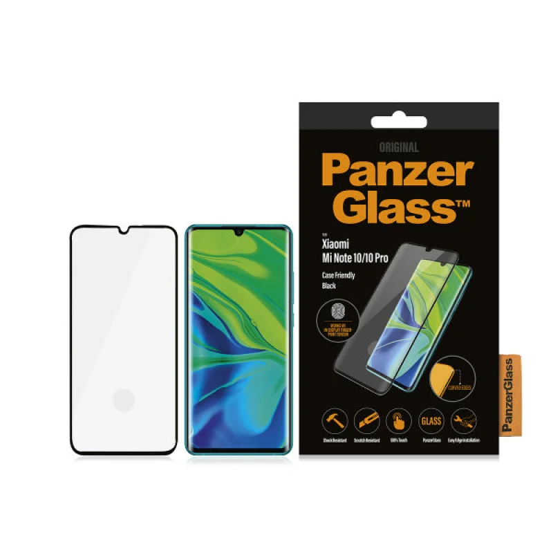 Стъклен протектор PanzerGlass за Xiaomi Mi Note 10...