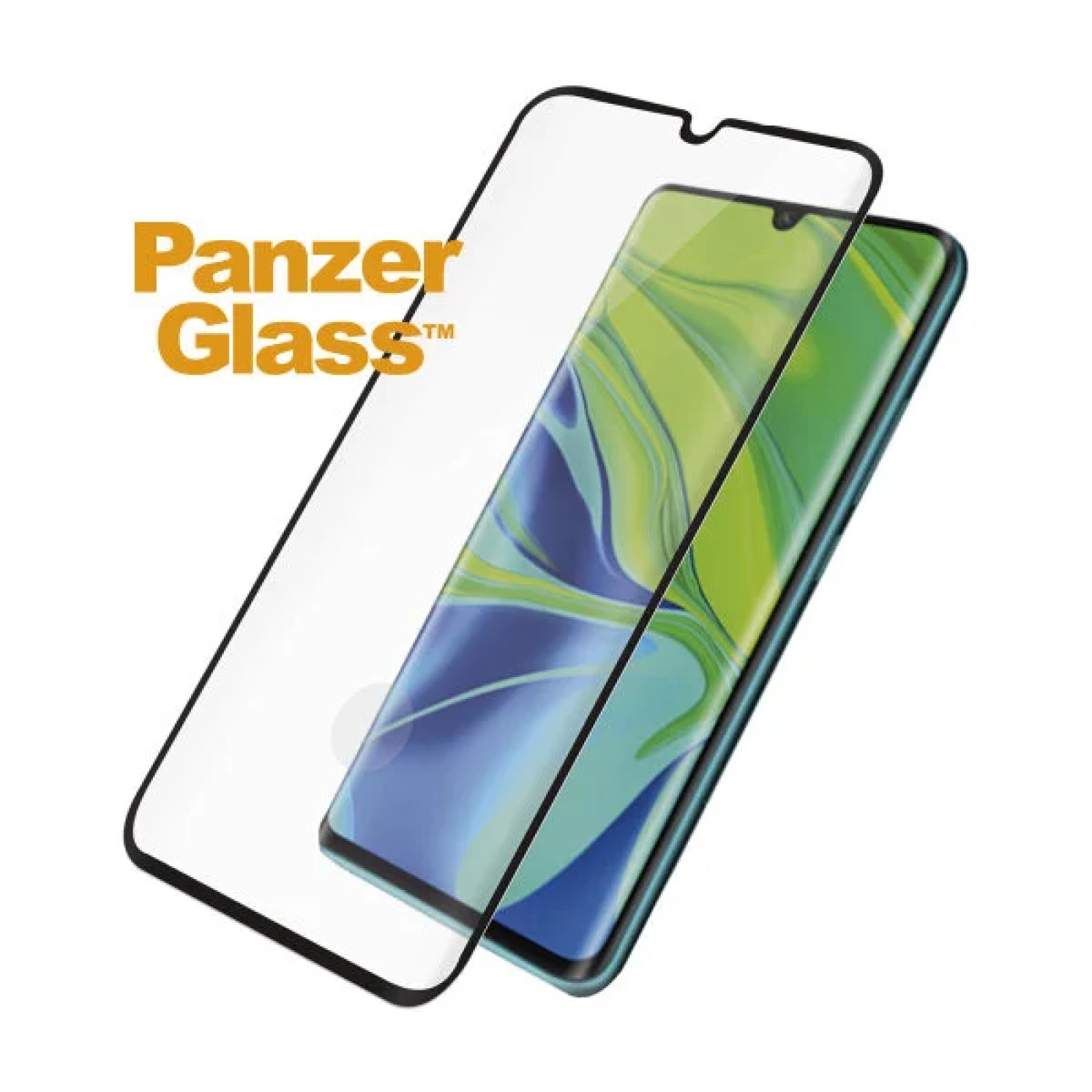 Стъклен протектор PanzerGlass за Xiaomi Mi Note 10 Pro Case Friendly Черен