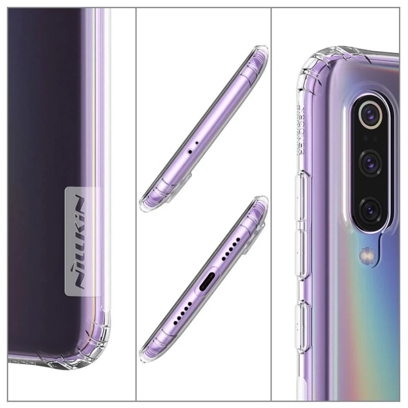 Гръб Nillkin Nature за Xiaomi Mi 9 Прозрачен