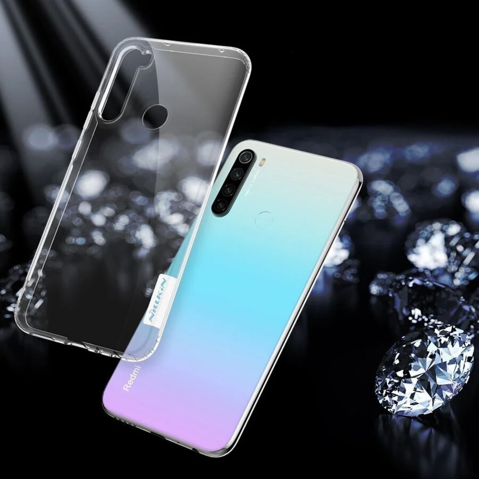 Гръб Nillkin Nature за Xiaomi Redmi Note 8  Прозрачен