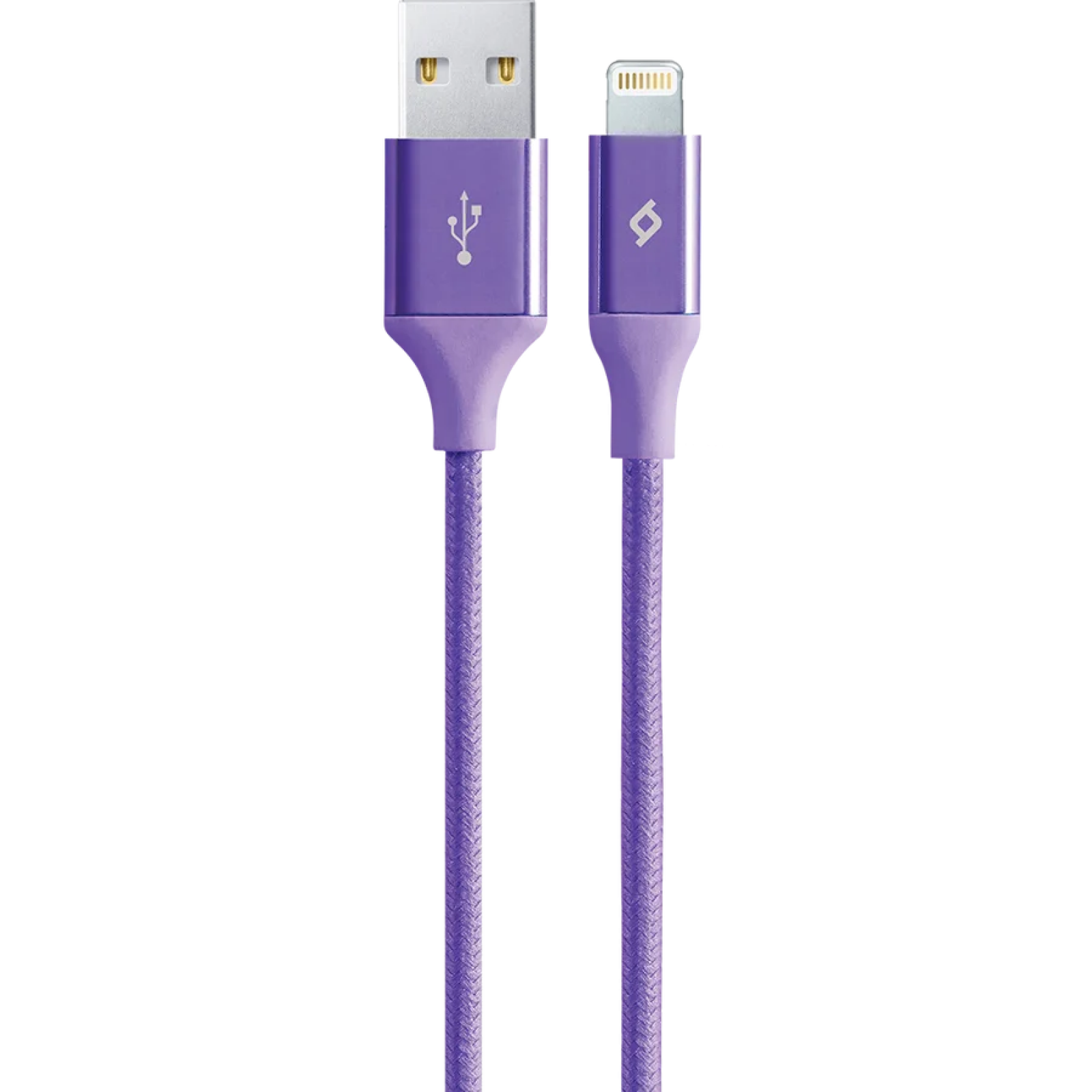 Кабел AlumiCable Lightning Charge/Data Cable, Лилав, 117143