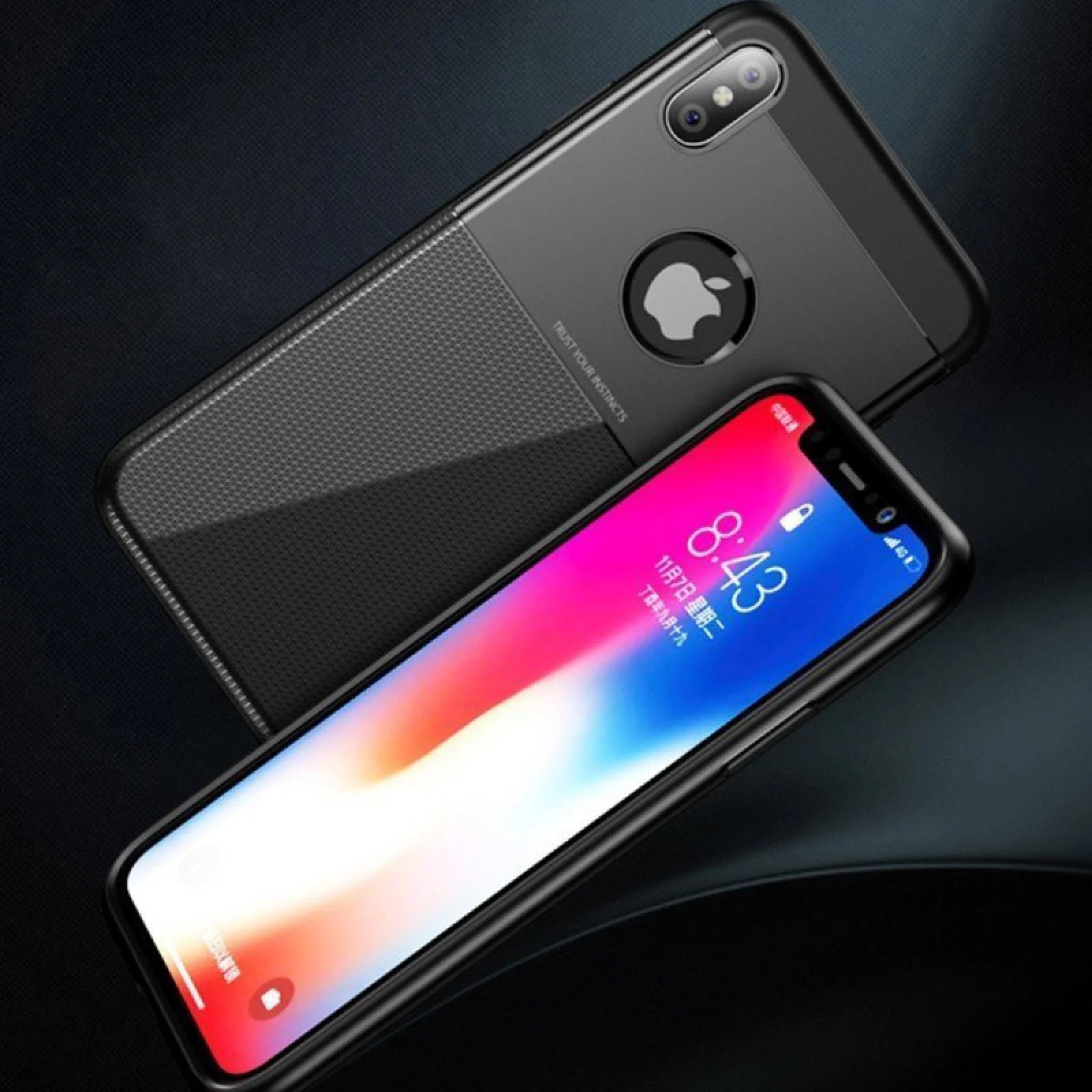 Гръб iPaky  за Apple iPhone XR Черен