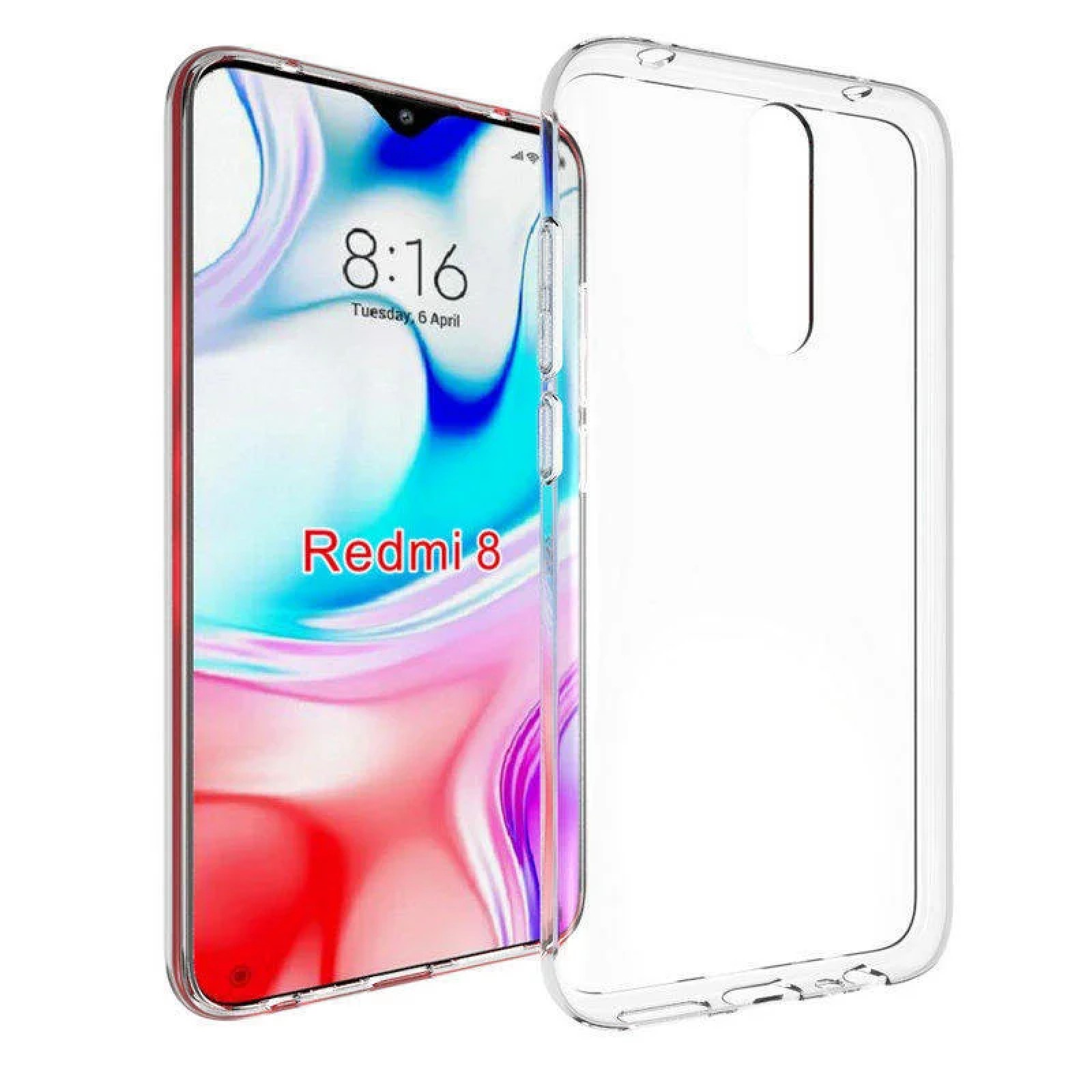 Гръб Jelly Case Roar за Xiaomi Redmi 8 Прозрачен