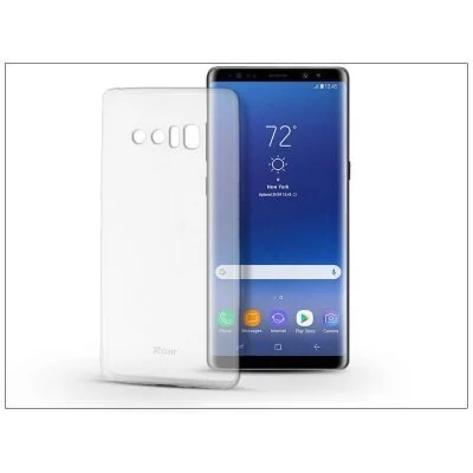 Гръб OEM Roar за Samsung Galaxy Note 8 Прозрачен