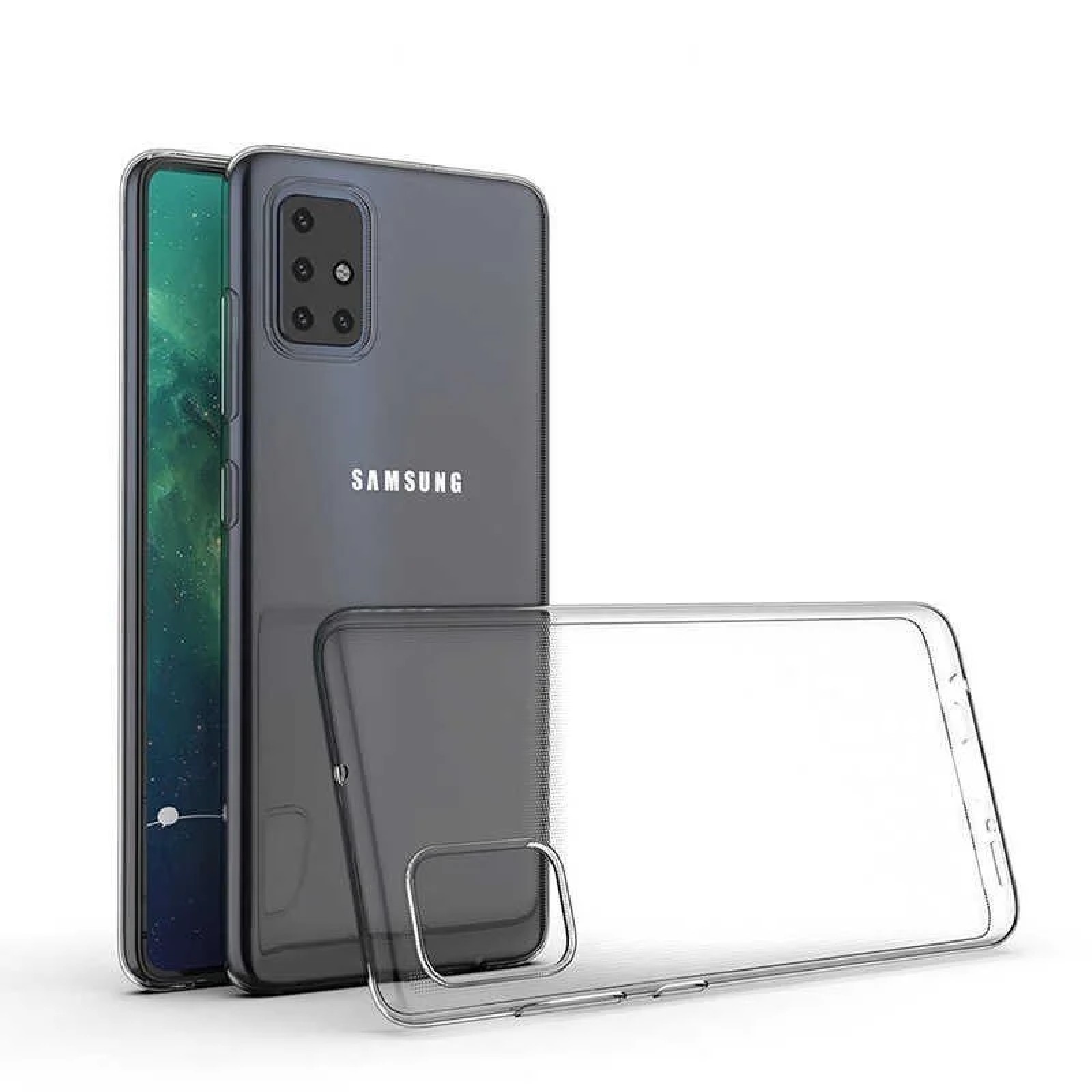 Гръб ttec Roar за Samsung Galaxy A51 Прозрачен