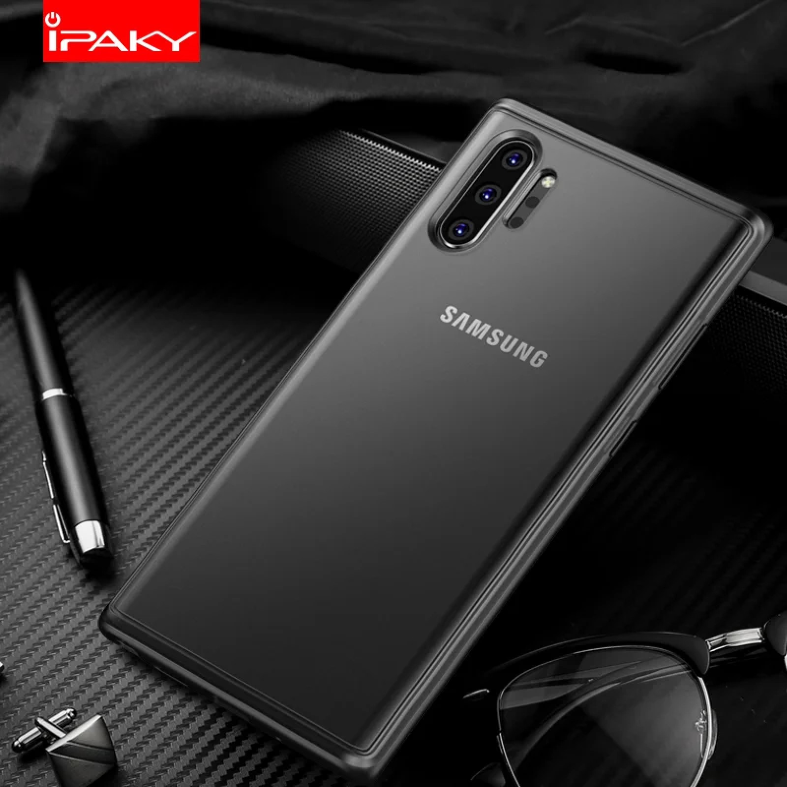 Гръб iPaky  за Samsung Galaxy Note 10 Черен