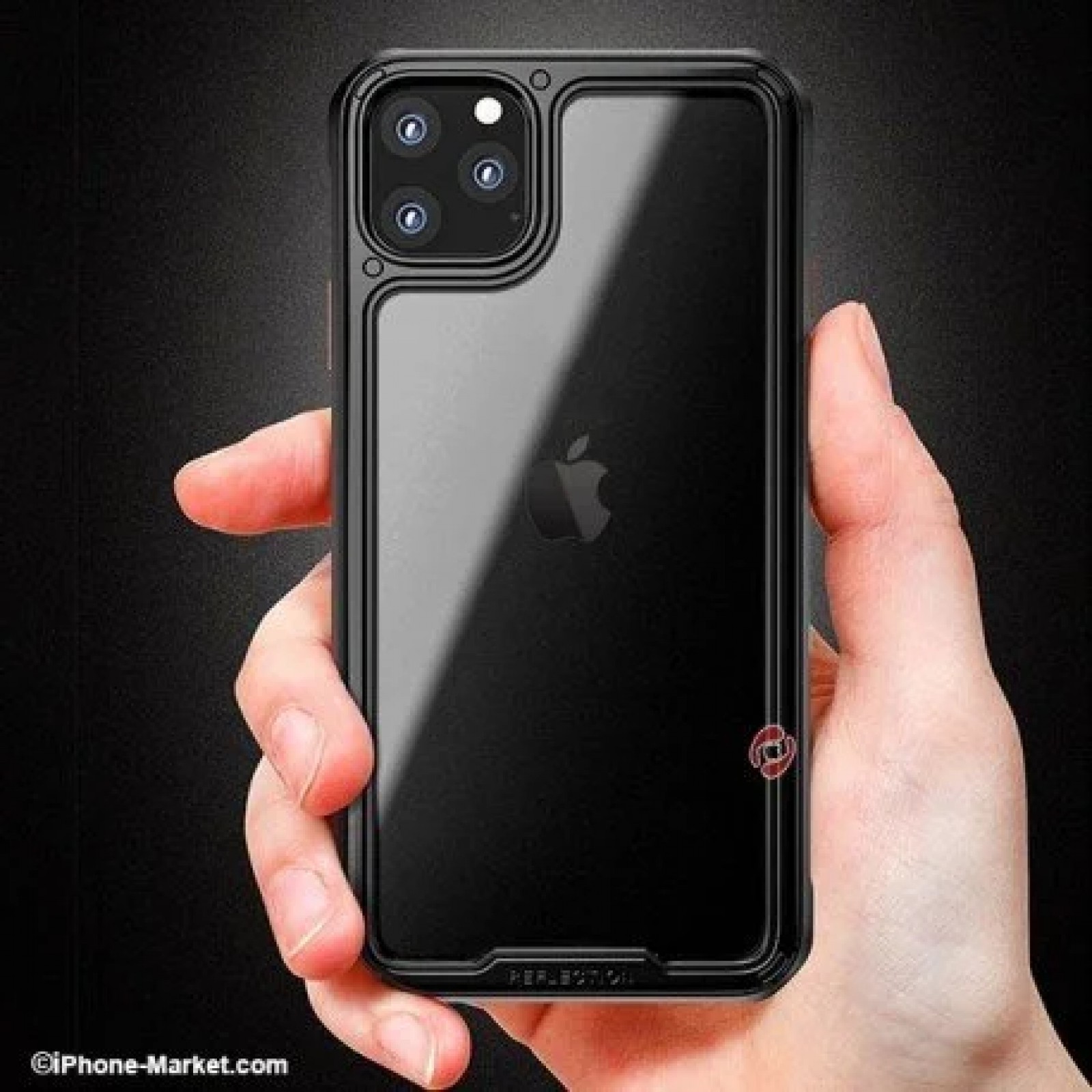 Гръб iPaky Mufull за Apple iPhone 11 Pro Черен