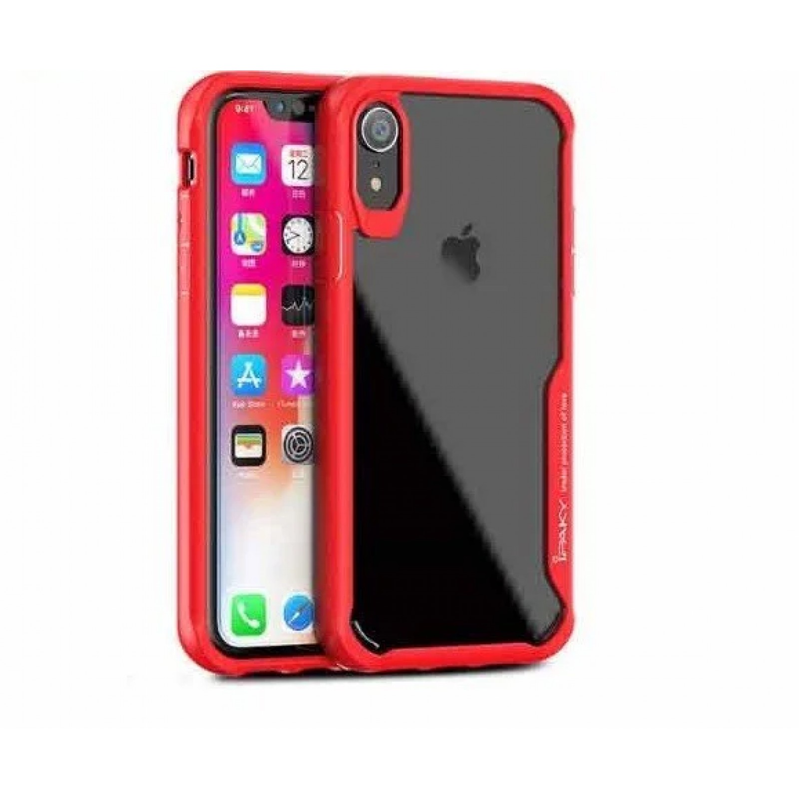 Гръб iPaky Mufull за Apple iPhone 11 Pro Max Червен