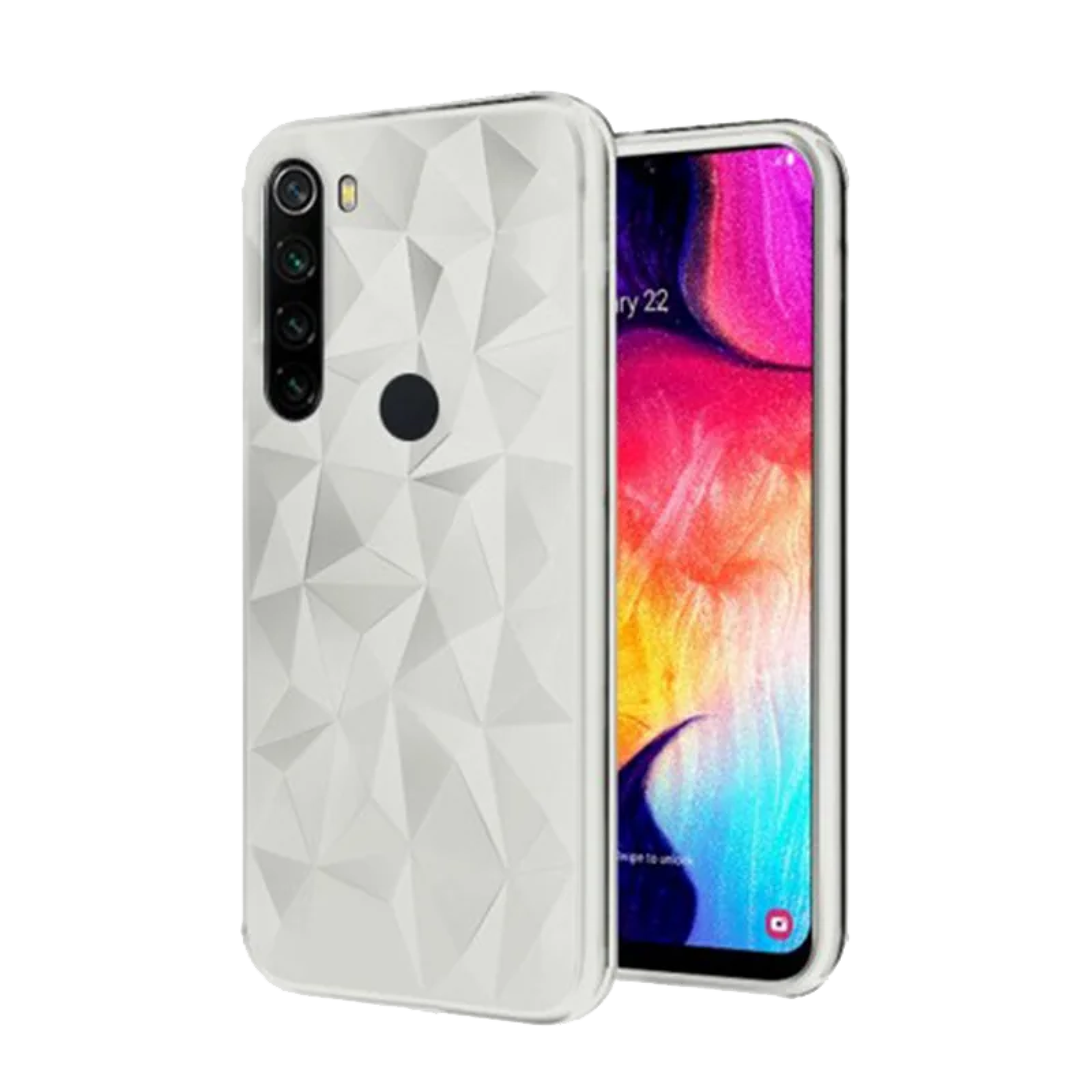 Гръб OEM  за Xiaomi Redmi Note 8 Прозрачен