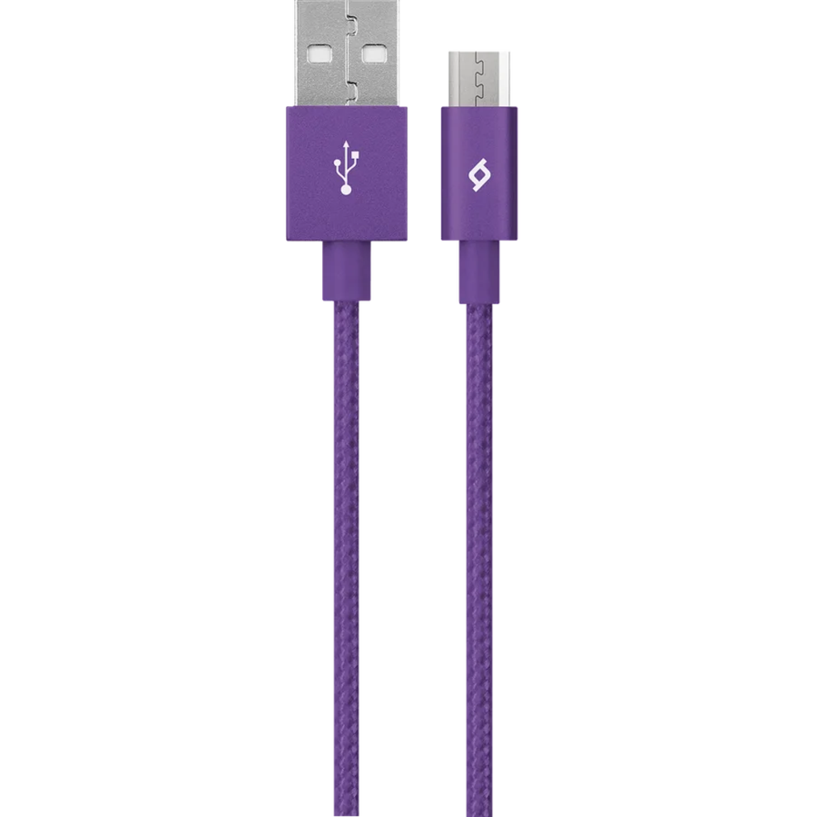 Кабел AlumiCable Micro USB Charge/Data Cable - Лилав
