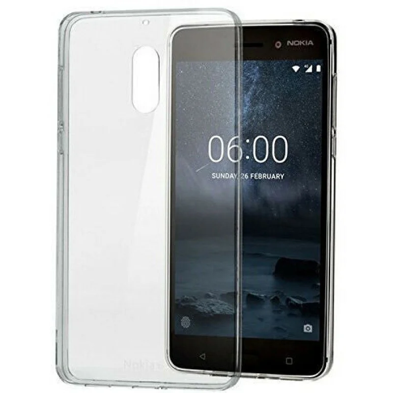 Гръб Nokia  за Nokia 6 (2018) Прозрачен