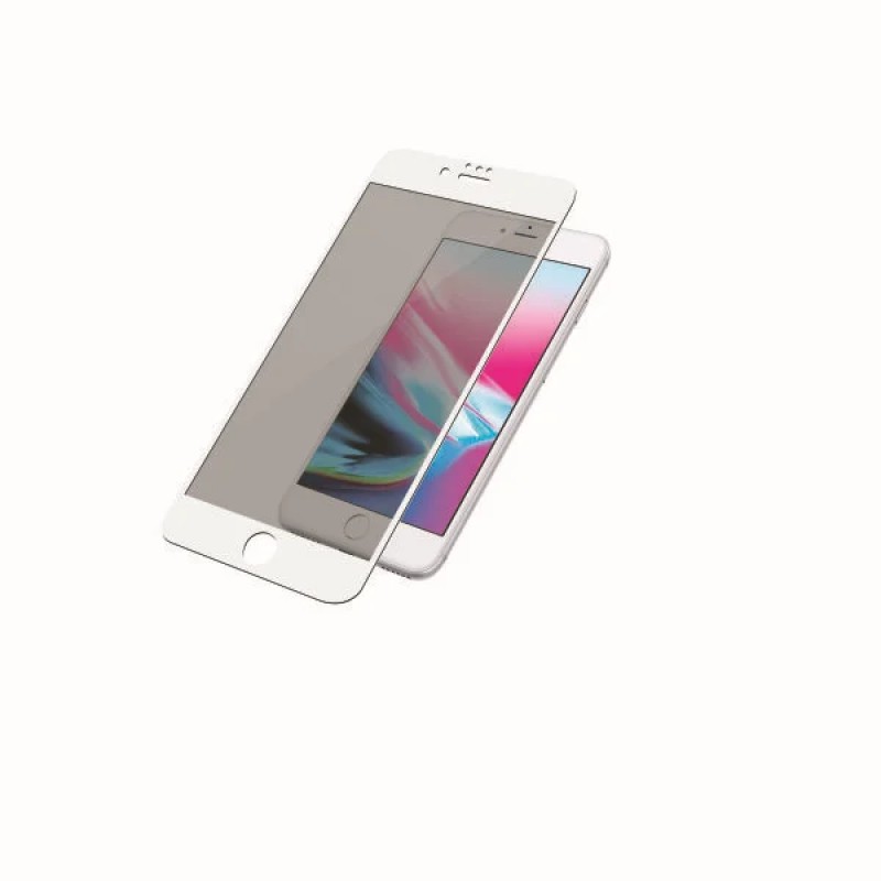 Стъклен протектор PanzerGlass за Apple iPhone 6/6S/7/8/SE 2020 Case Friendly Privacy Бял