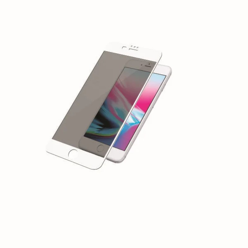 Стъклен протектор PanzerGlass за Apple iPhone 7 Plus/8 Plus Case Friendly Privacy Бял