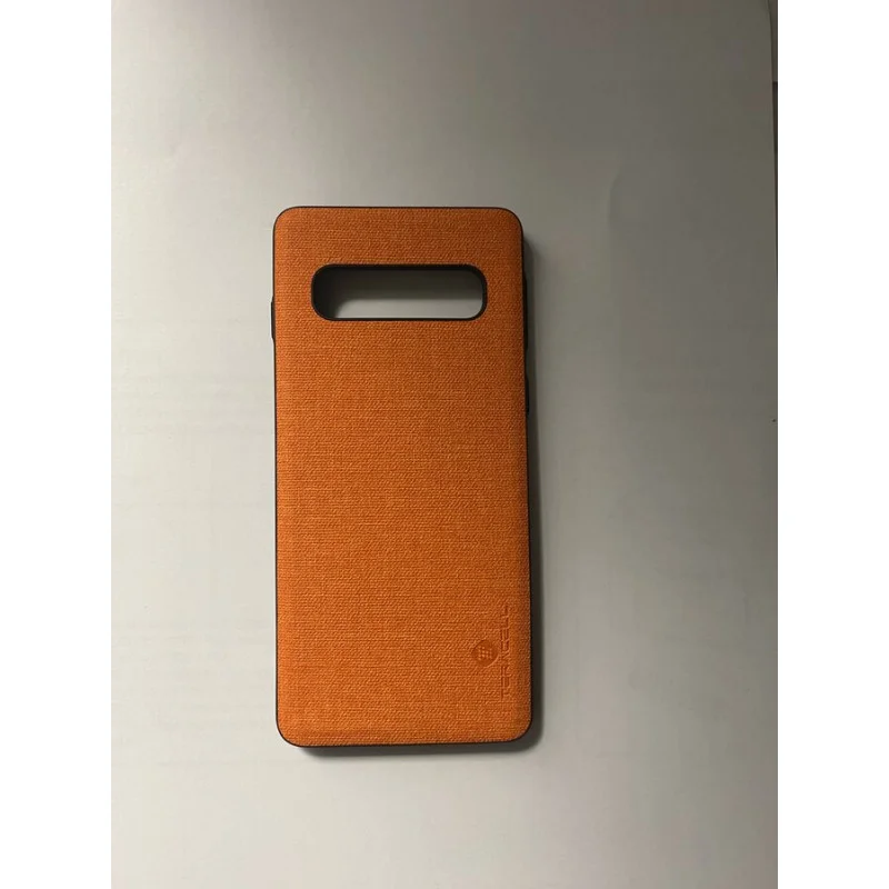 Гръб Luo Business  за Samsung Galaxy S10 Оранжев...