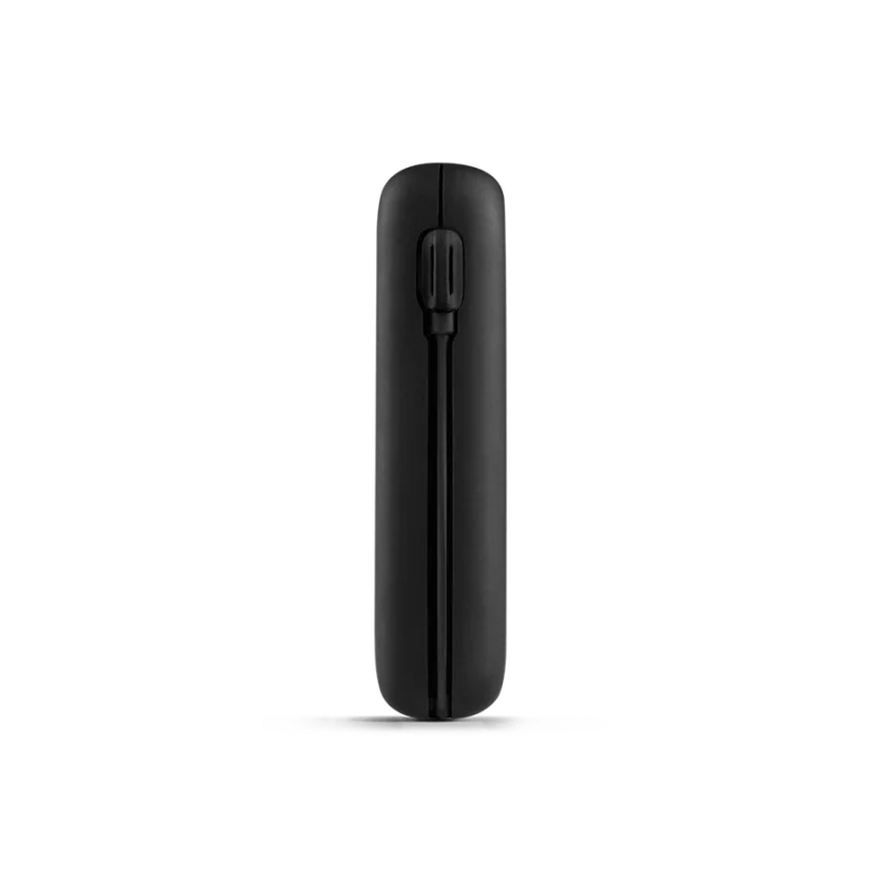 Външна батерия ReCharger Duo+ 10.000mAh Built in Type-C Cable Universal Mobile Charger - Черна,116986