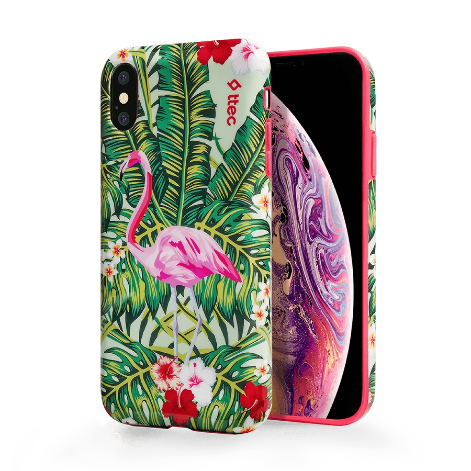 Гръб ttec ArtCase за Apple iPhone X/XS Многоцветен