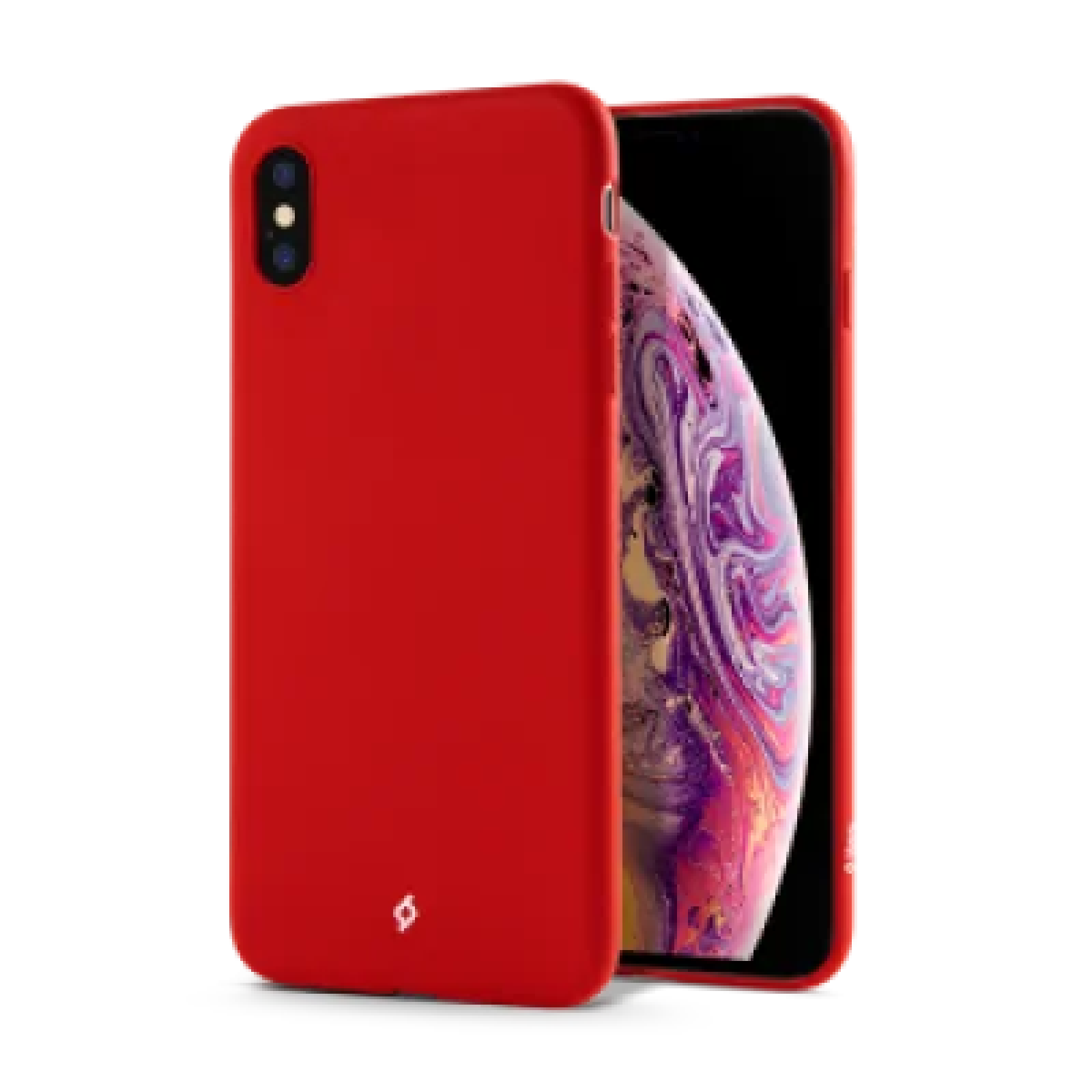 Гръб ttec  за Apple iPhone X/XS Червен