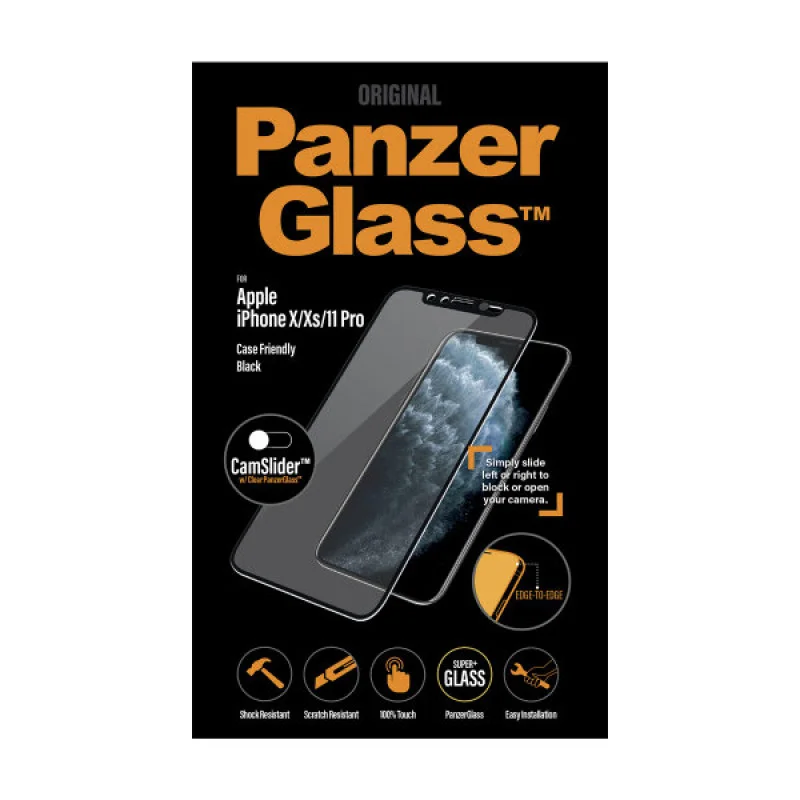 Стъклен протектор PanzerGlass за Apple iPhone X/Xs...