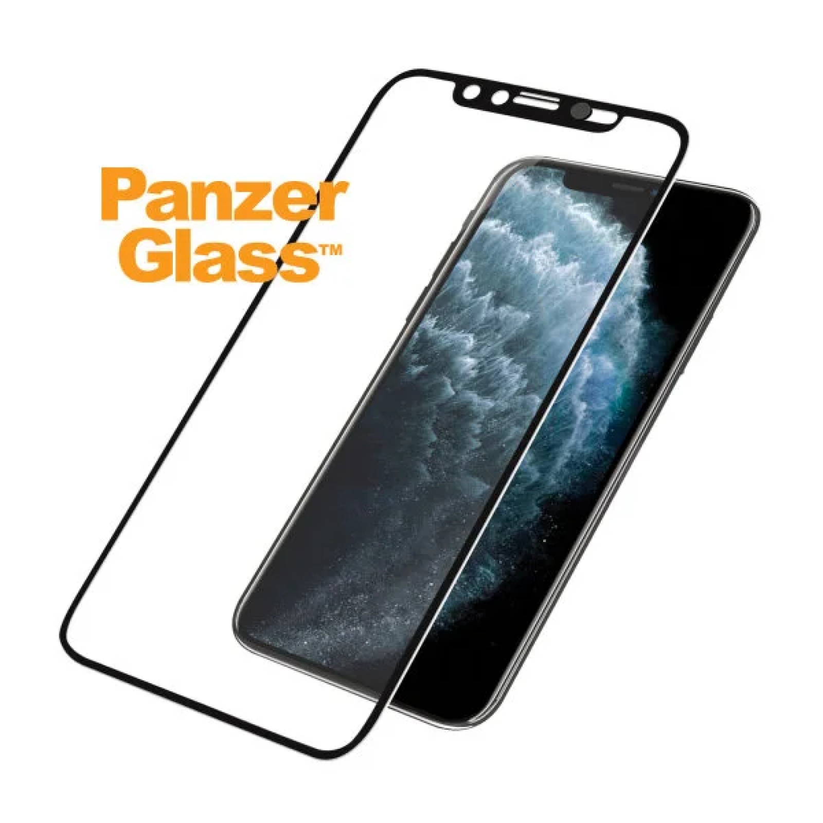 Стъклен протектор PanzerGlass за Apple iPhone X/Xs/11 Pro Case Friendly CamSlider Черен