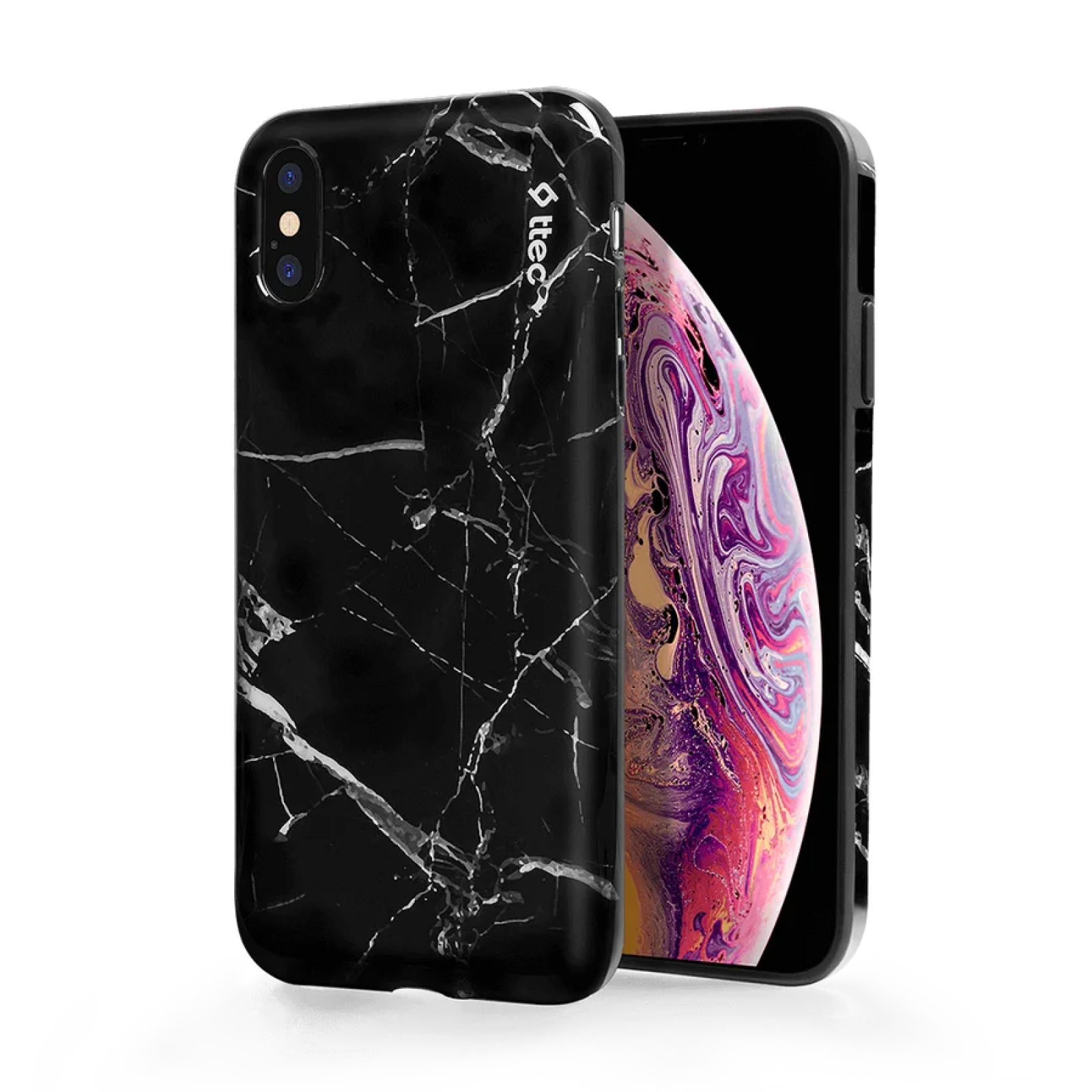 Гръб ttec ArtCase за Apple iPhone X/XS Черен